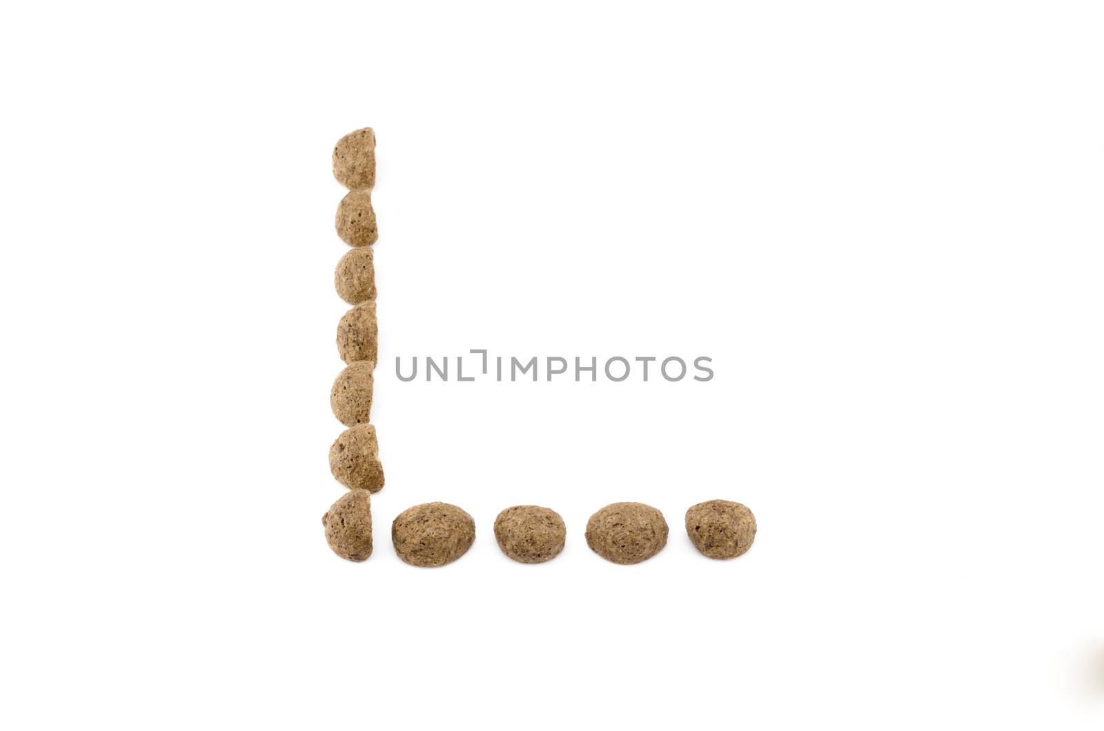 cereals isolated on white background