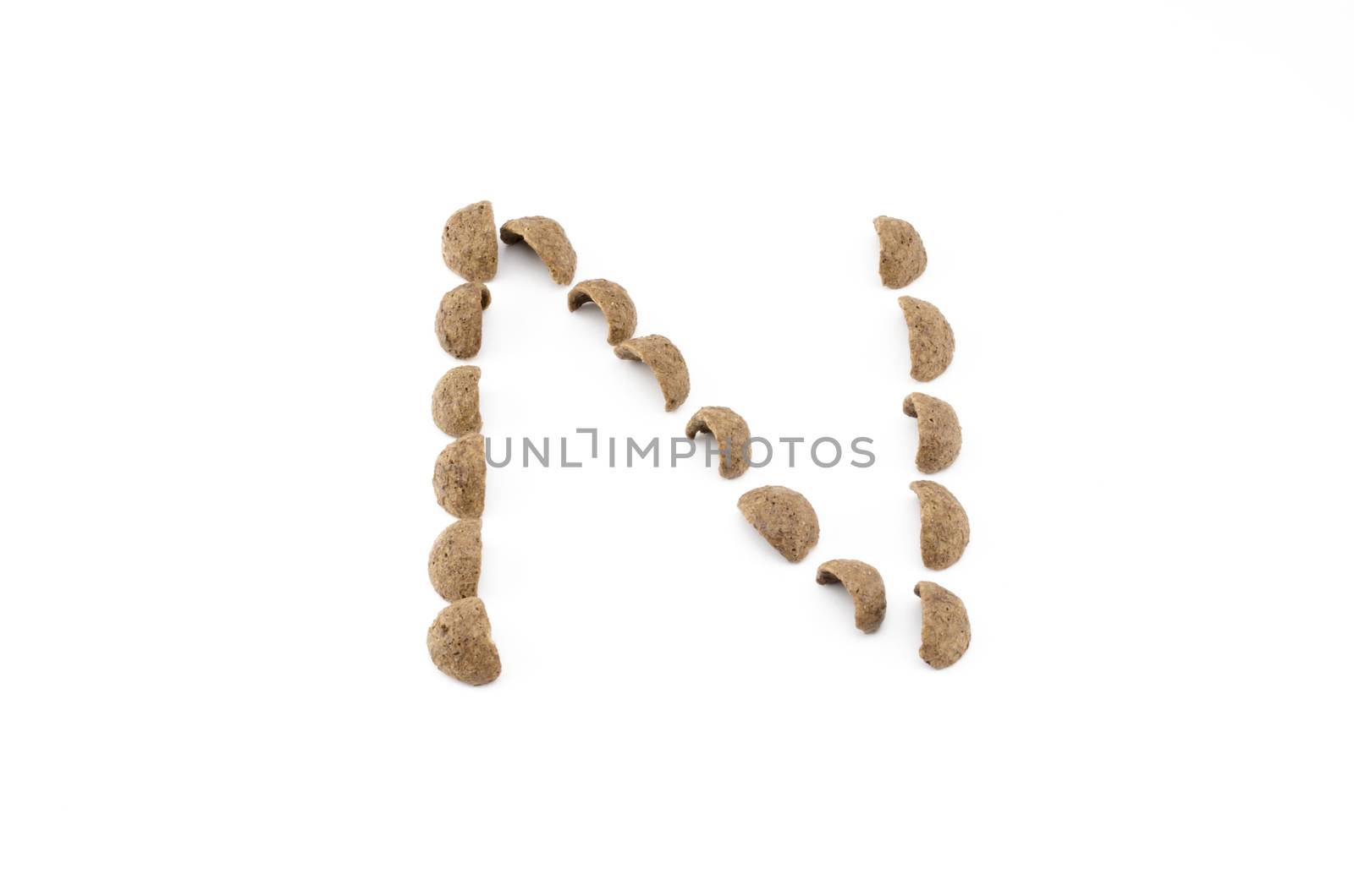 cereals isolated on white background