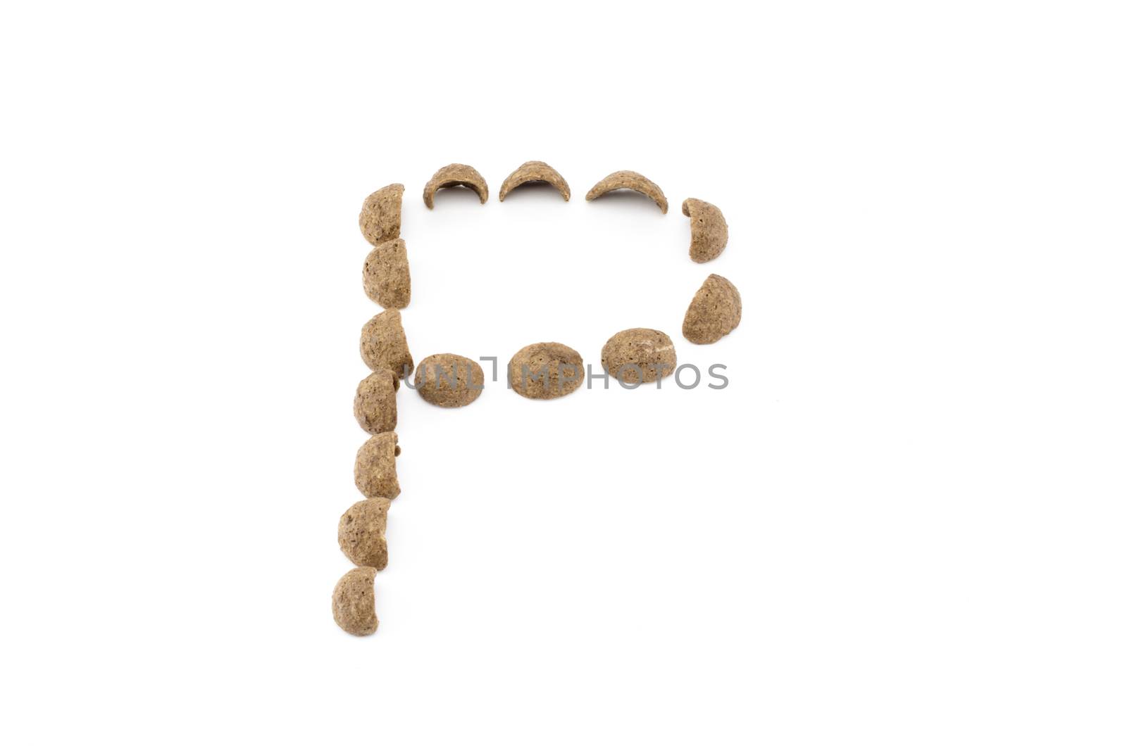 cereals isolated on white background