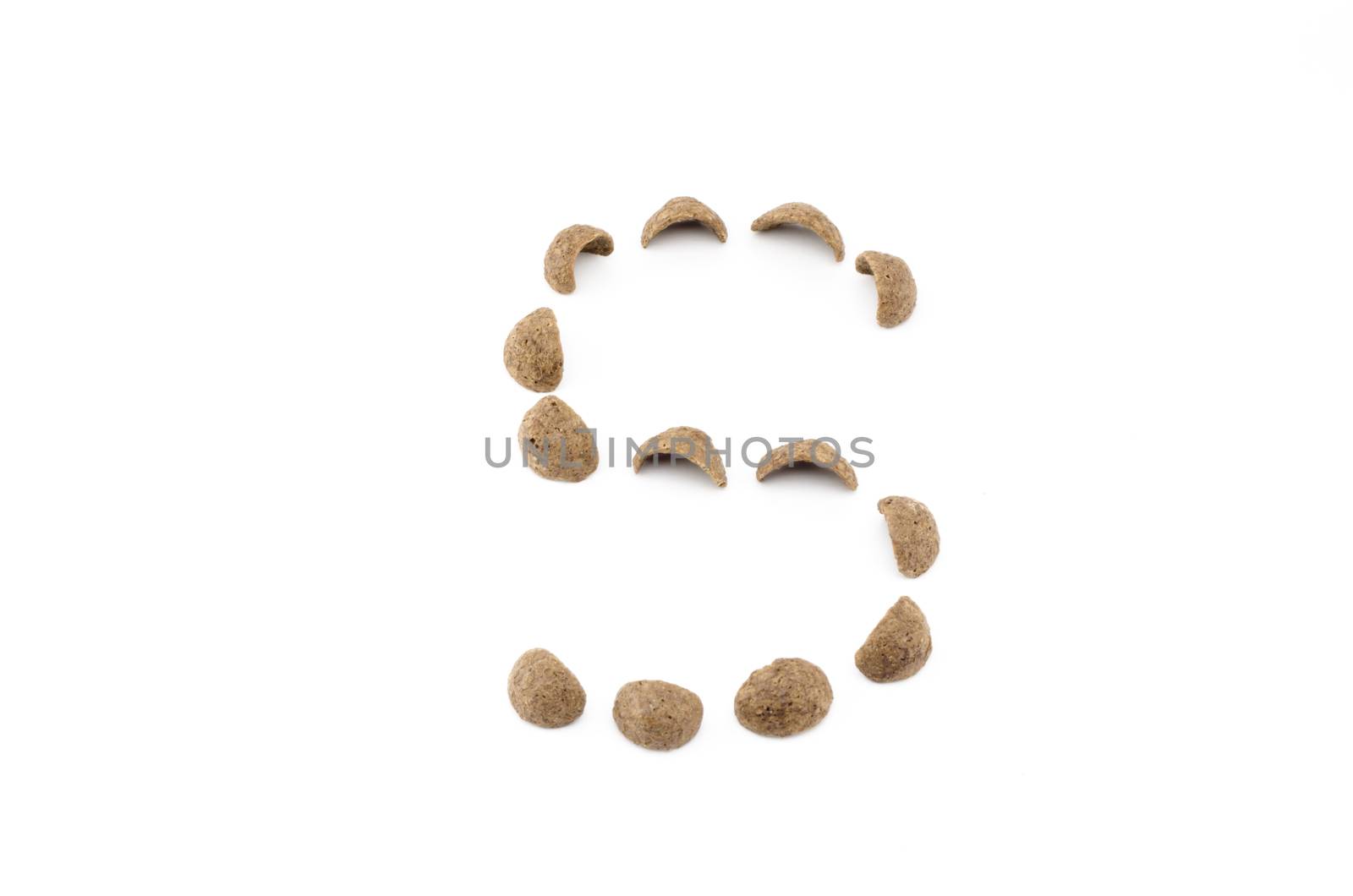 cereals isolated on white background