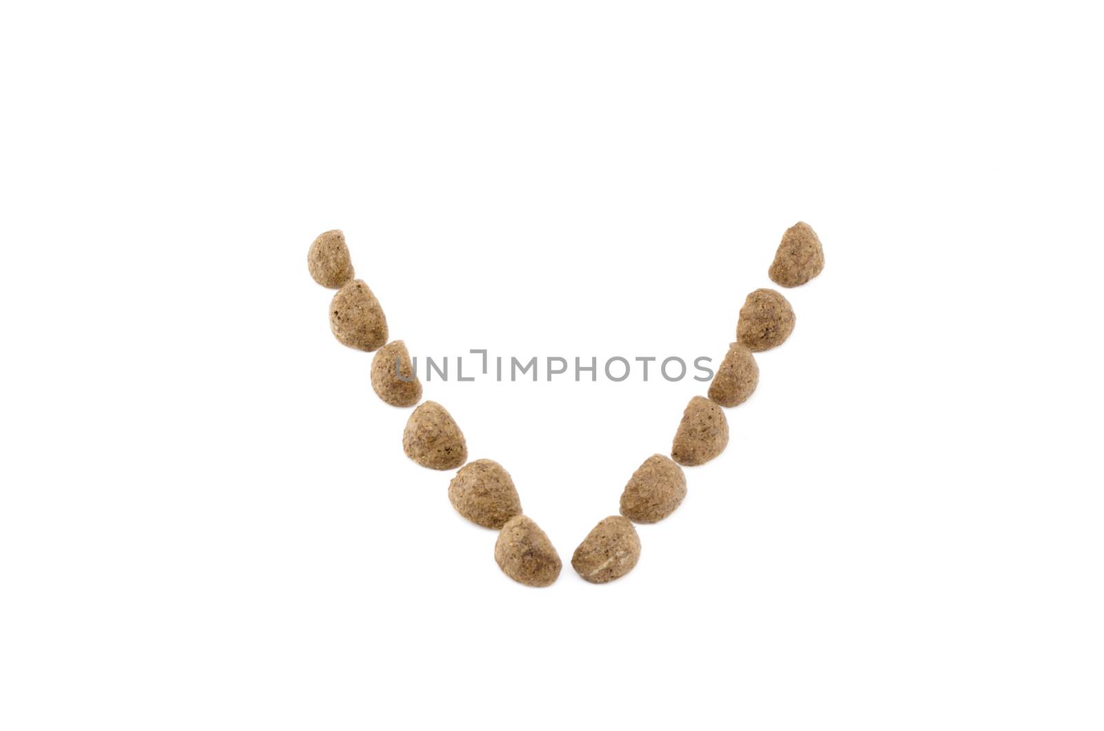 cereals isolated on white background