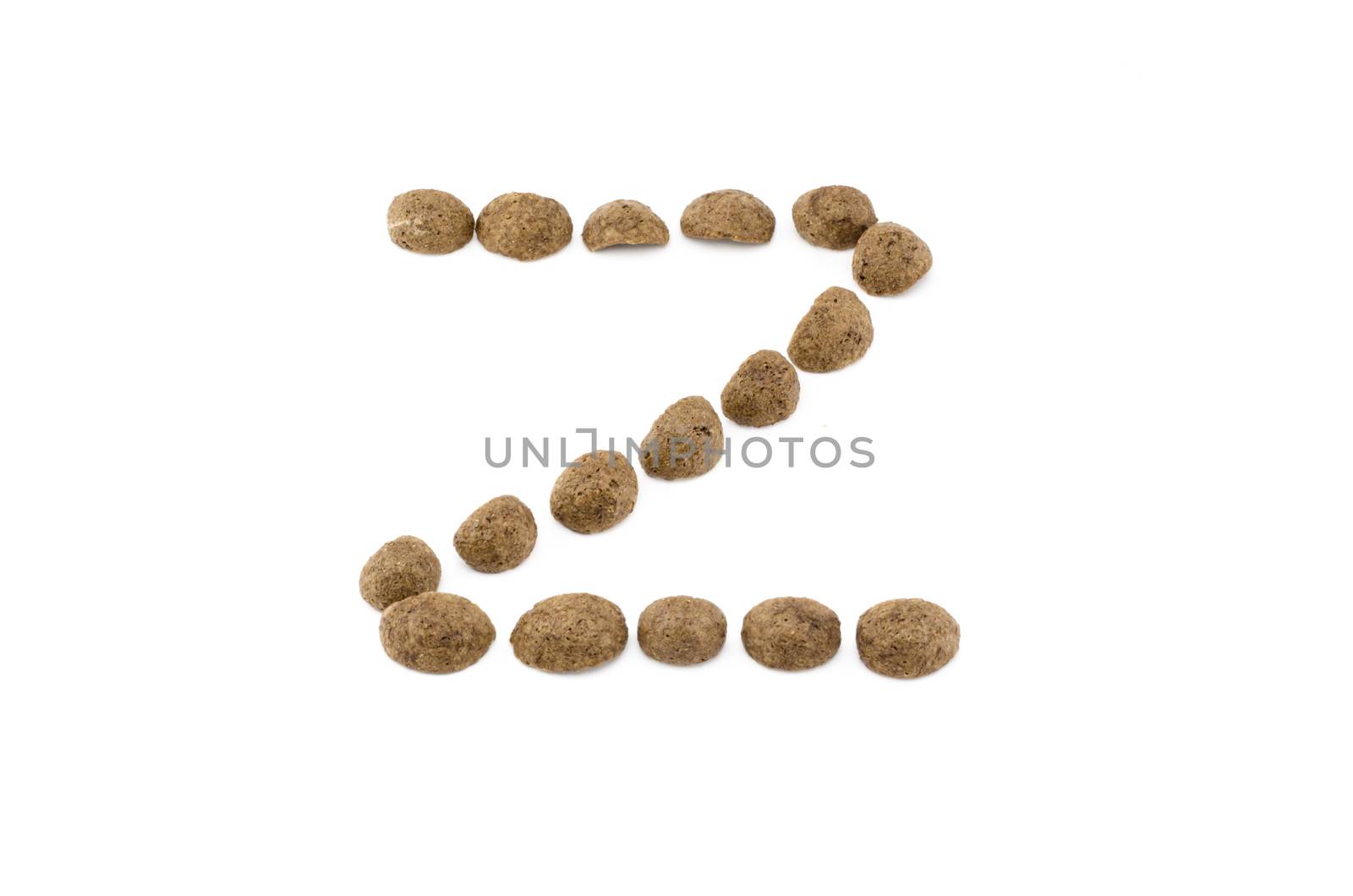 cereals isolated on white background