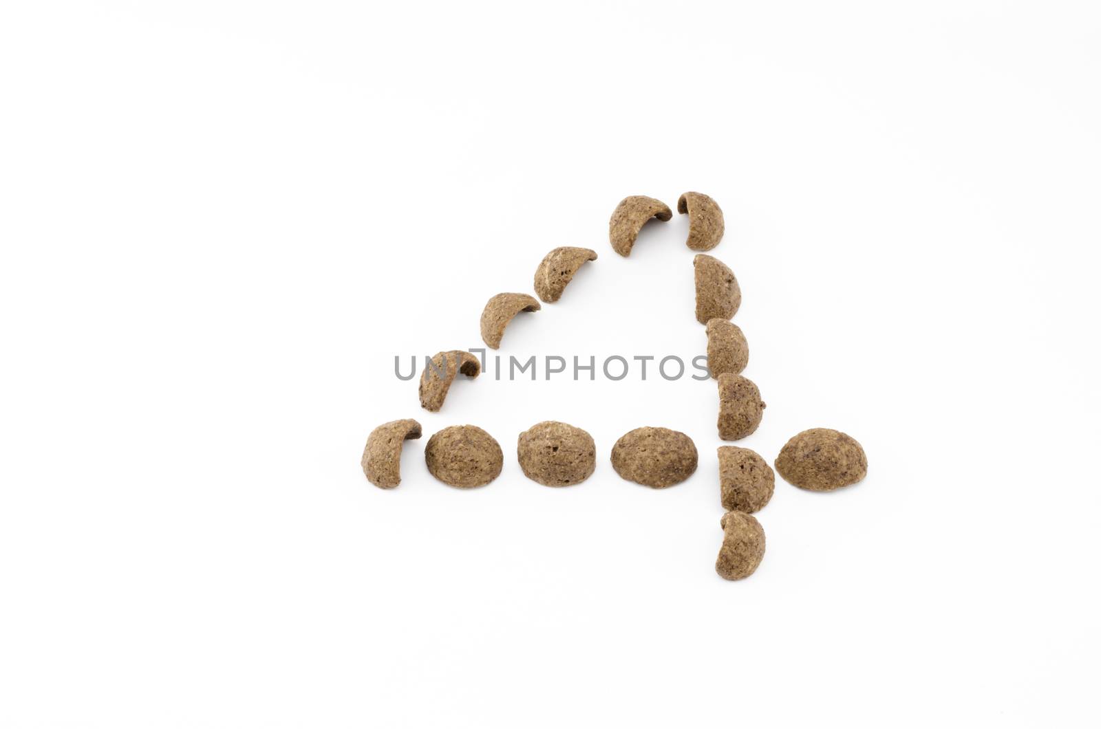 cereals isolated on white background