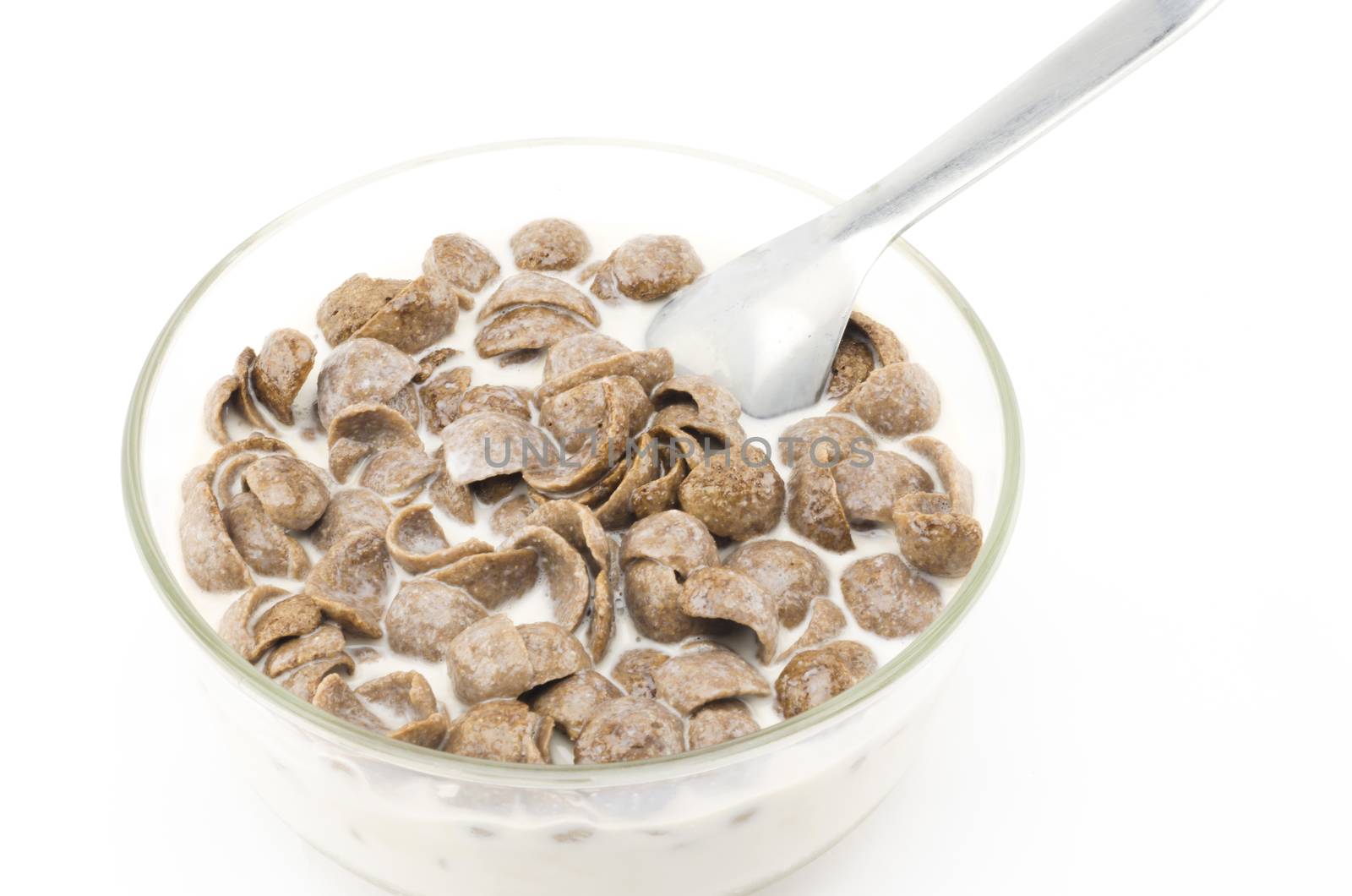 cereals isolated on white background