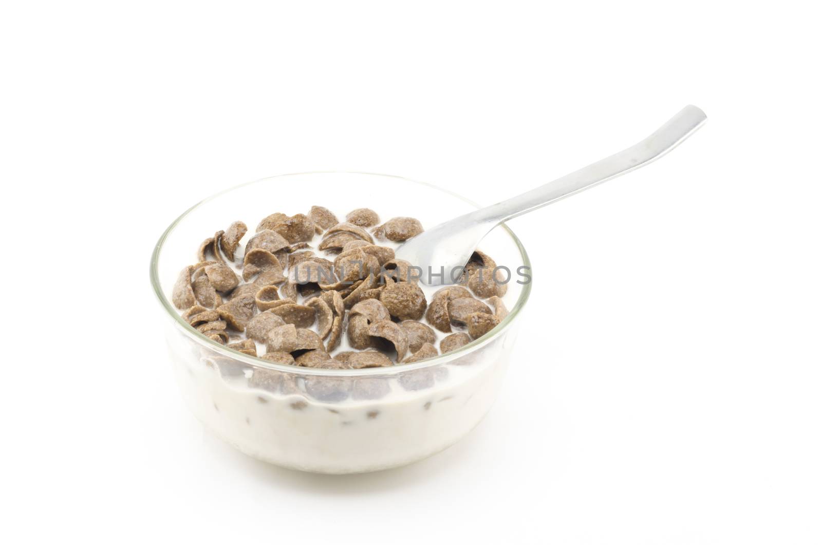 cereals isolated on white background