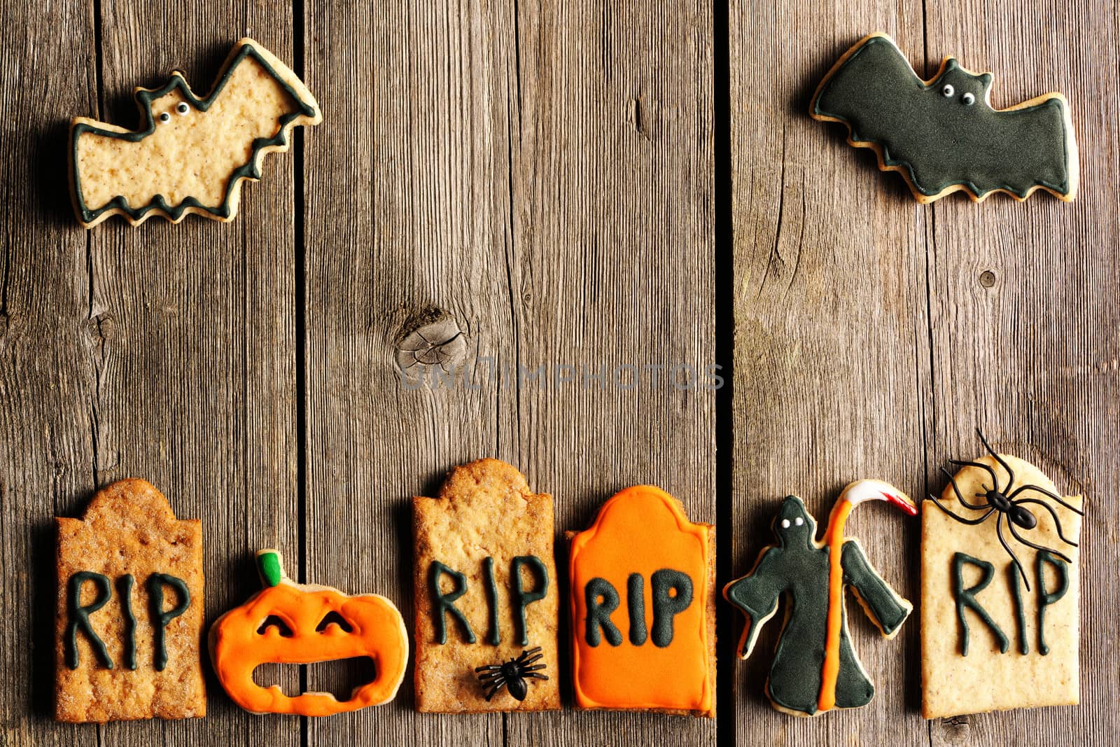 Halloween homemade gingerbread cookies by haveseen