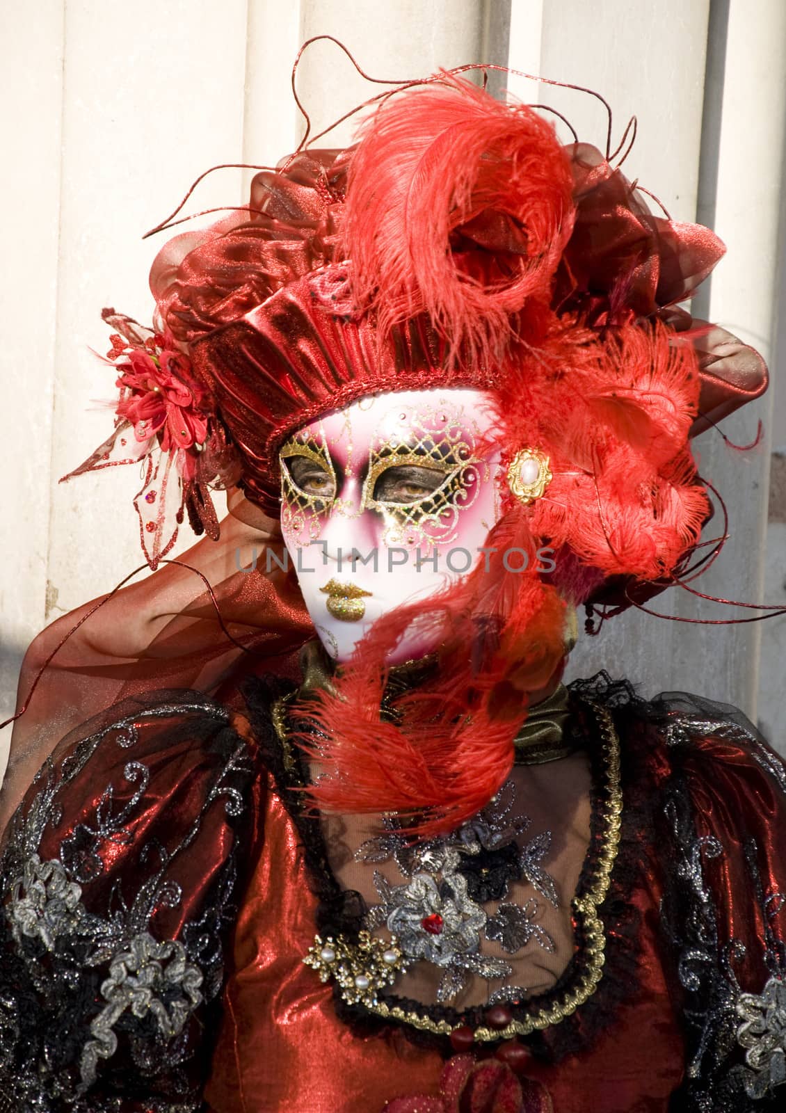 VENICE - FEBRUARY 26, 2011 - Venice Carnival Celebration Event in Saint Mark Square (Venice Carnival 2011)