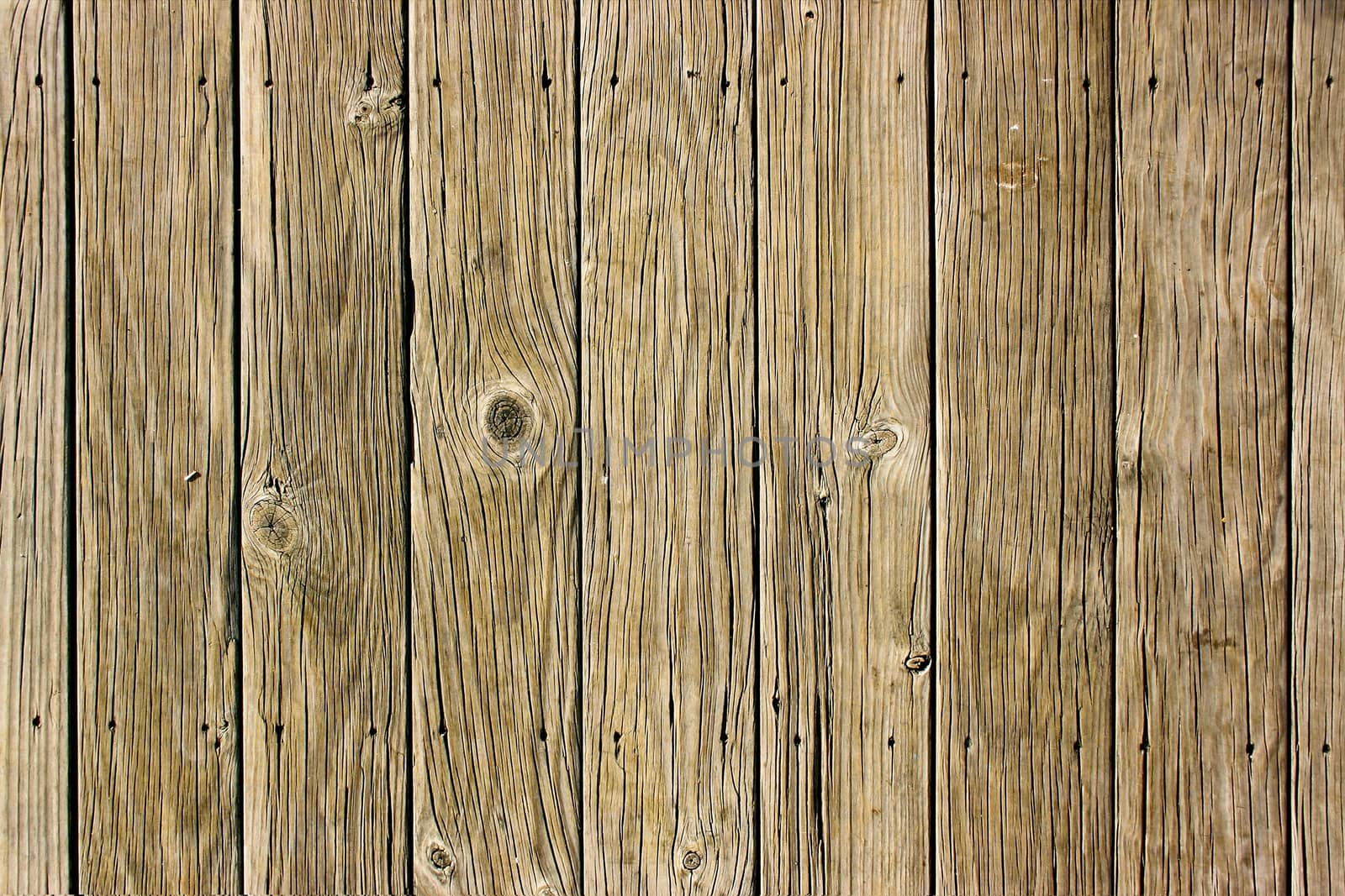 An Old Wooden Boards Background 