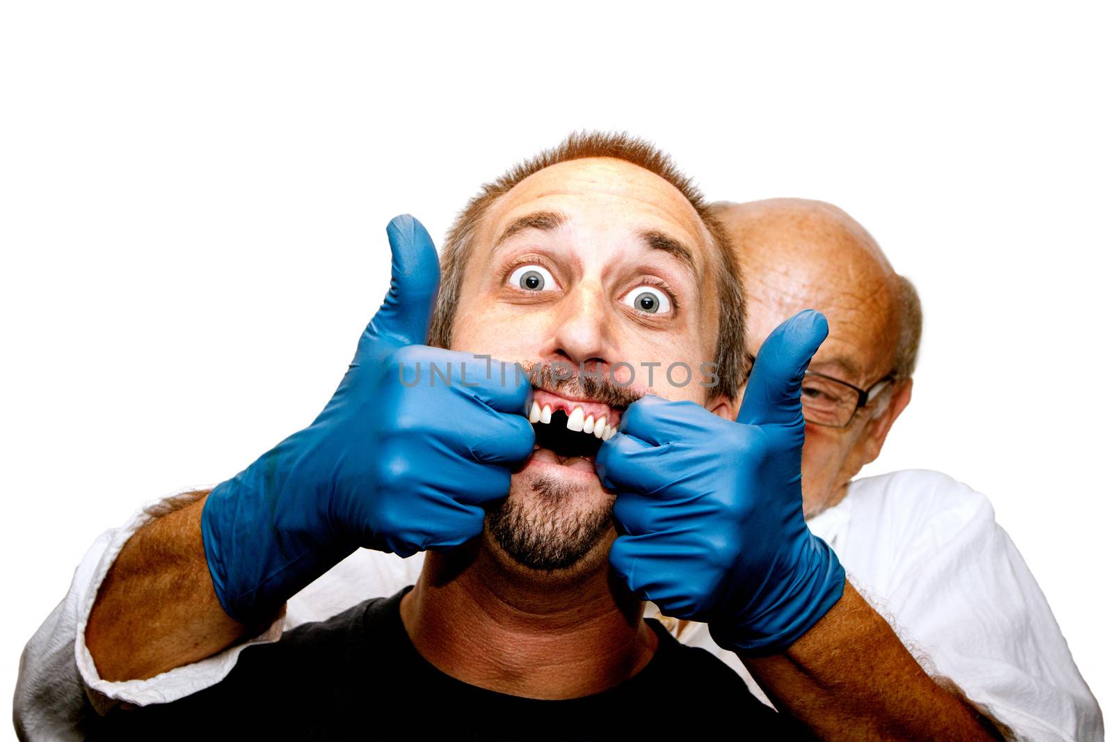 A scary dentist visit turns for the worst as the dentist tries for a more aggressive technique.