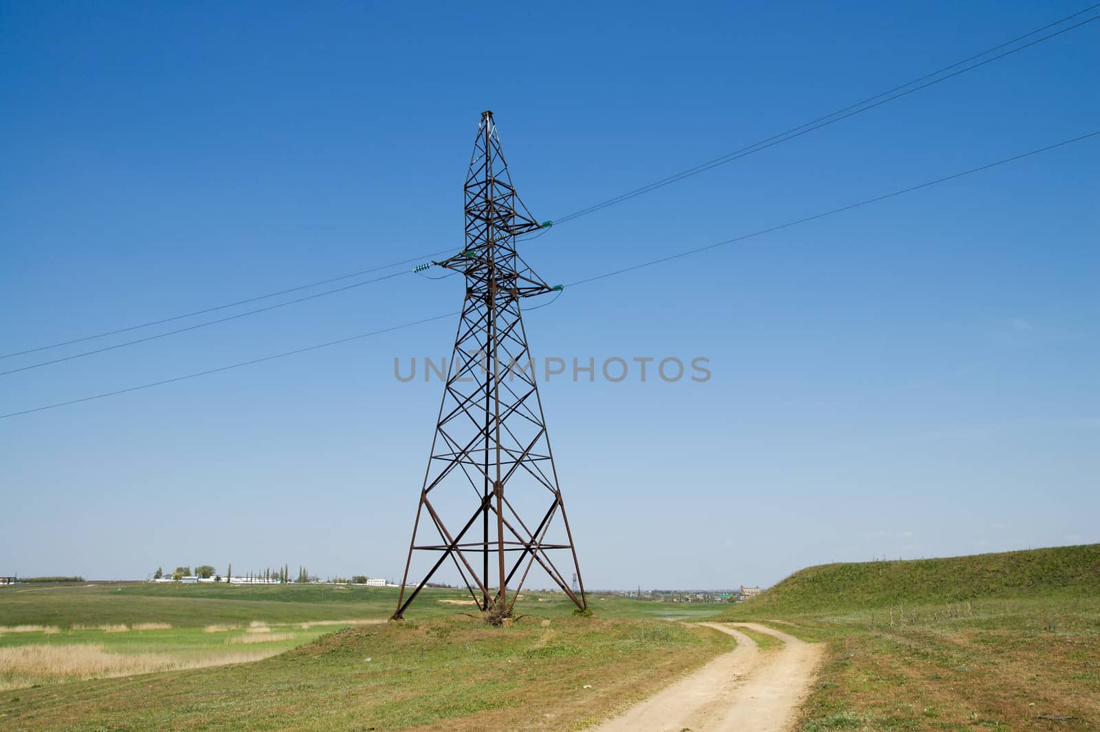 power transmission tower by mycola