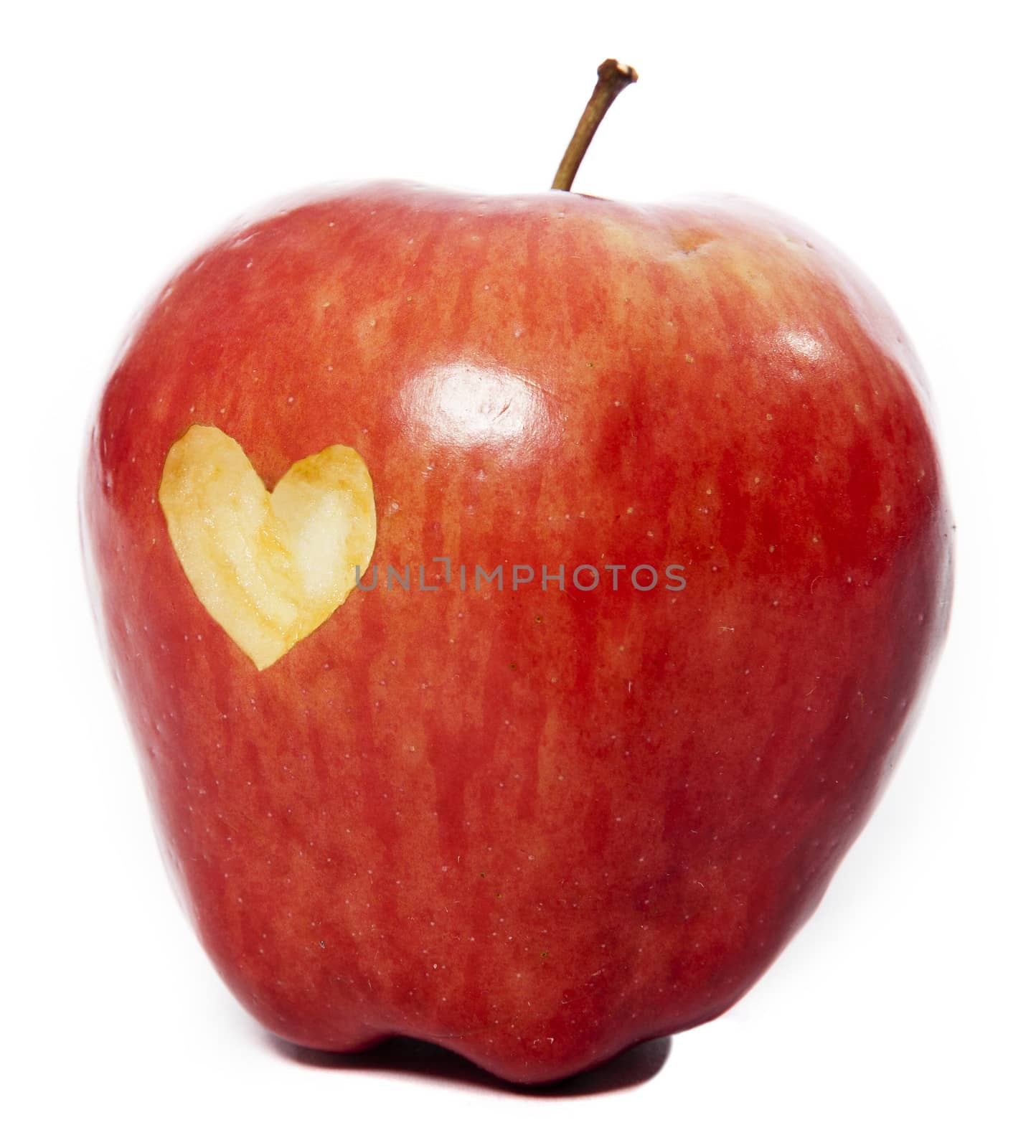Apple with a heart by gemenacom