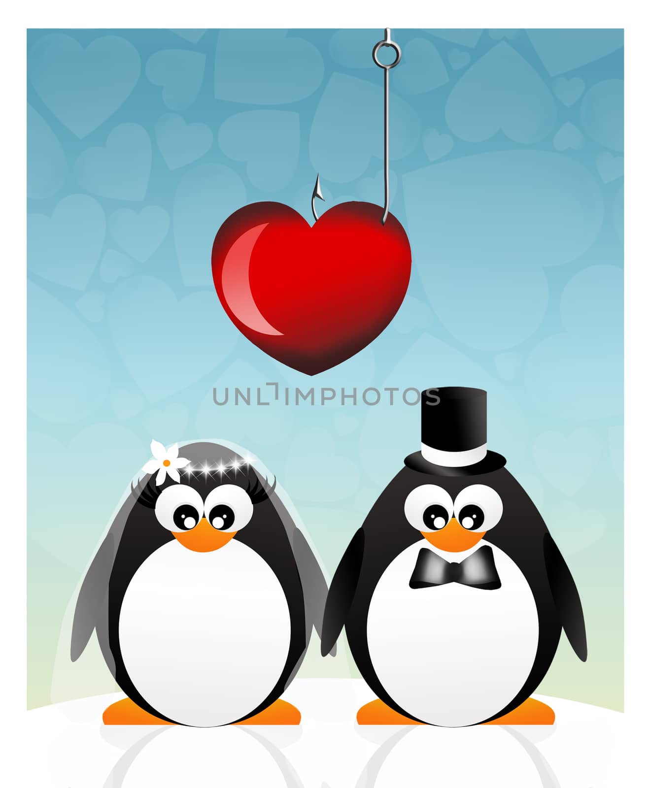 Penguins in love by adrenalina