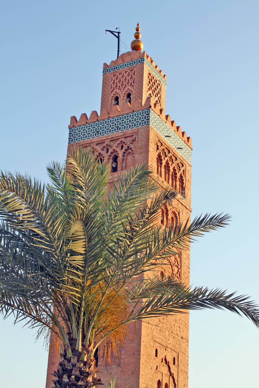 Mosque (Koutoubia in Marrakesh, Morocco)