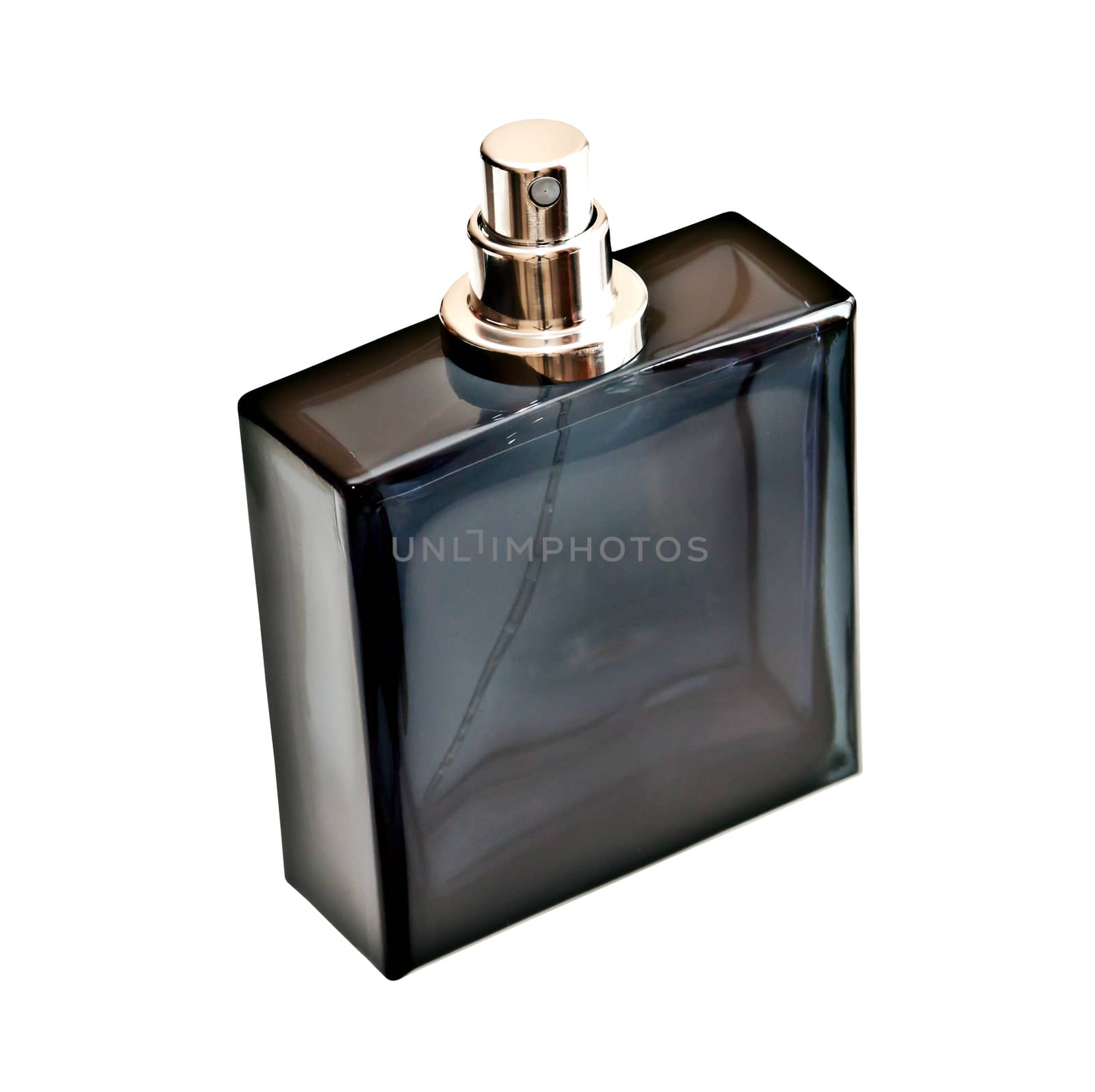 Perfume bottle isolated on white background
