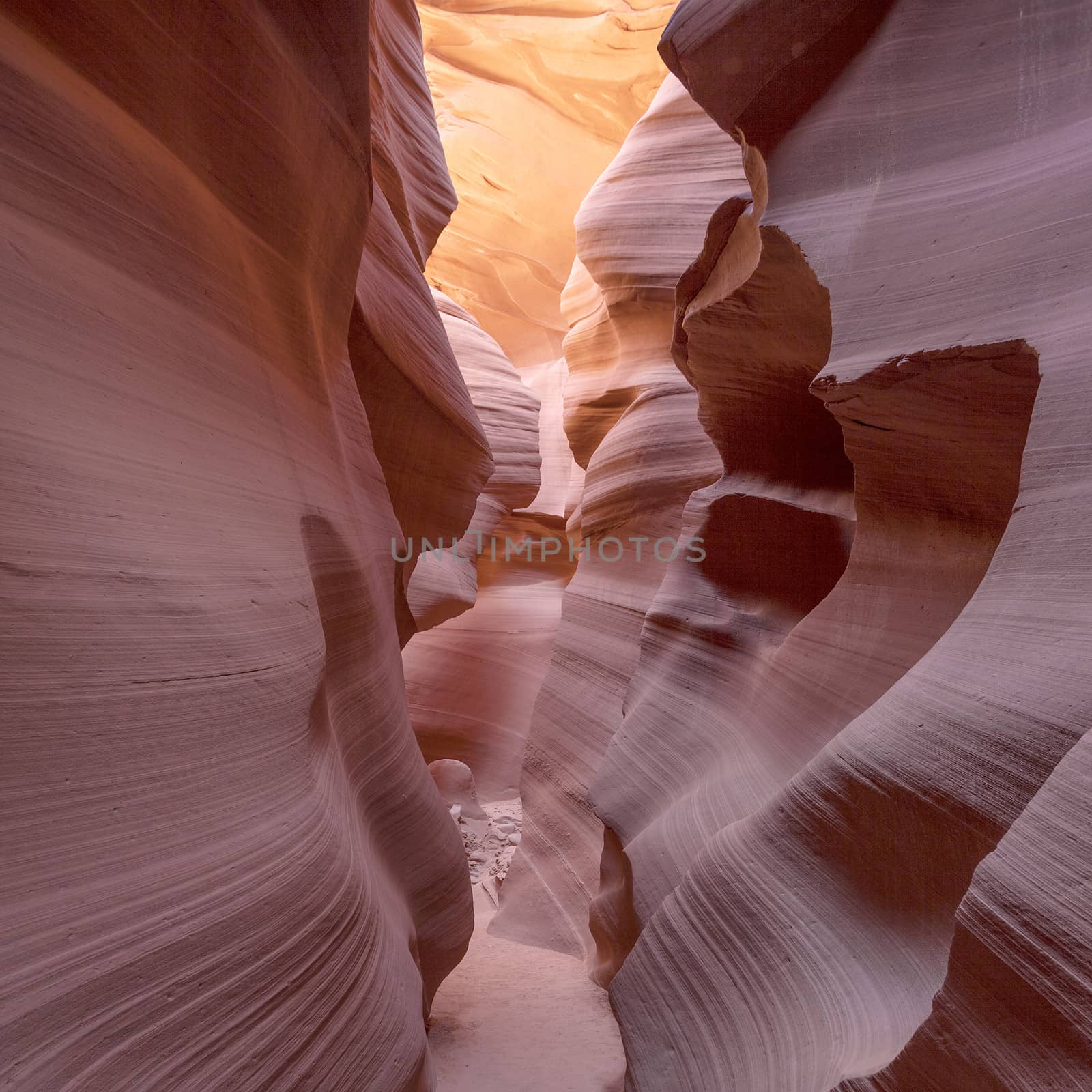 view of famous Antelope Canyon by vwalakte