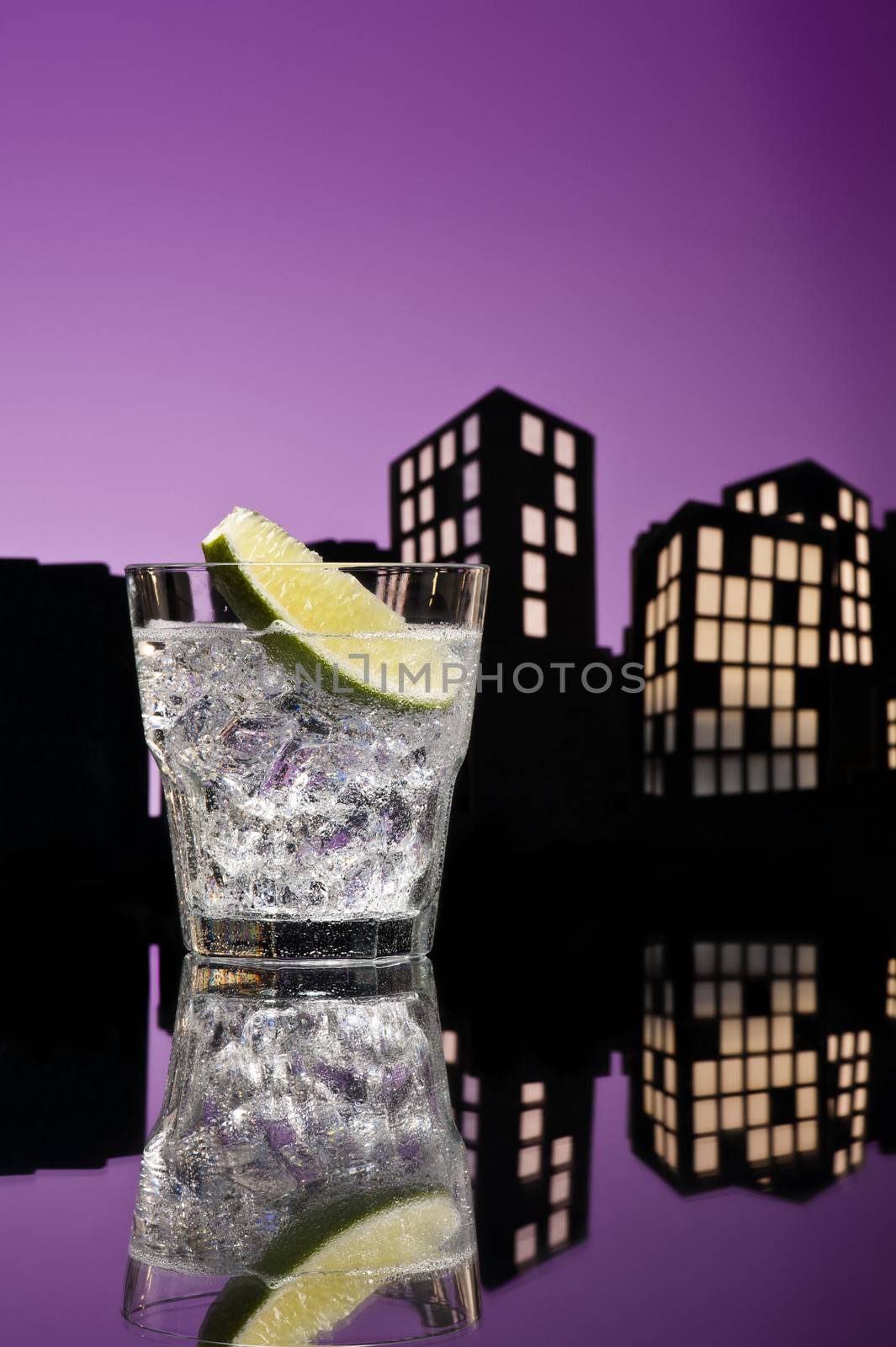 Metropolis Gin Tonic cocktail by 3523Studio