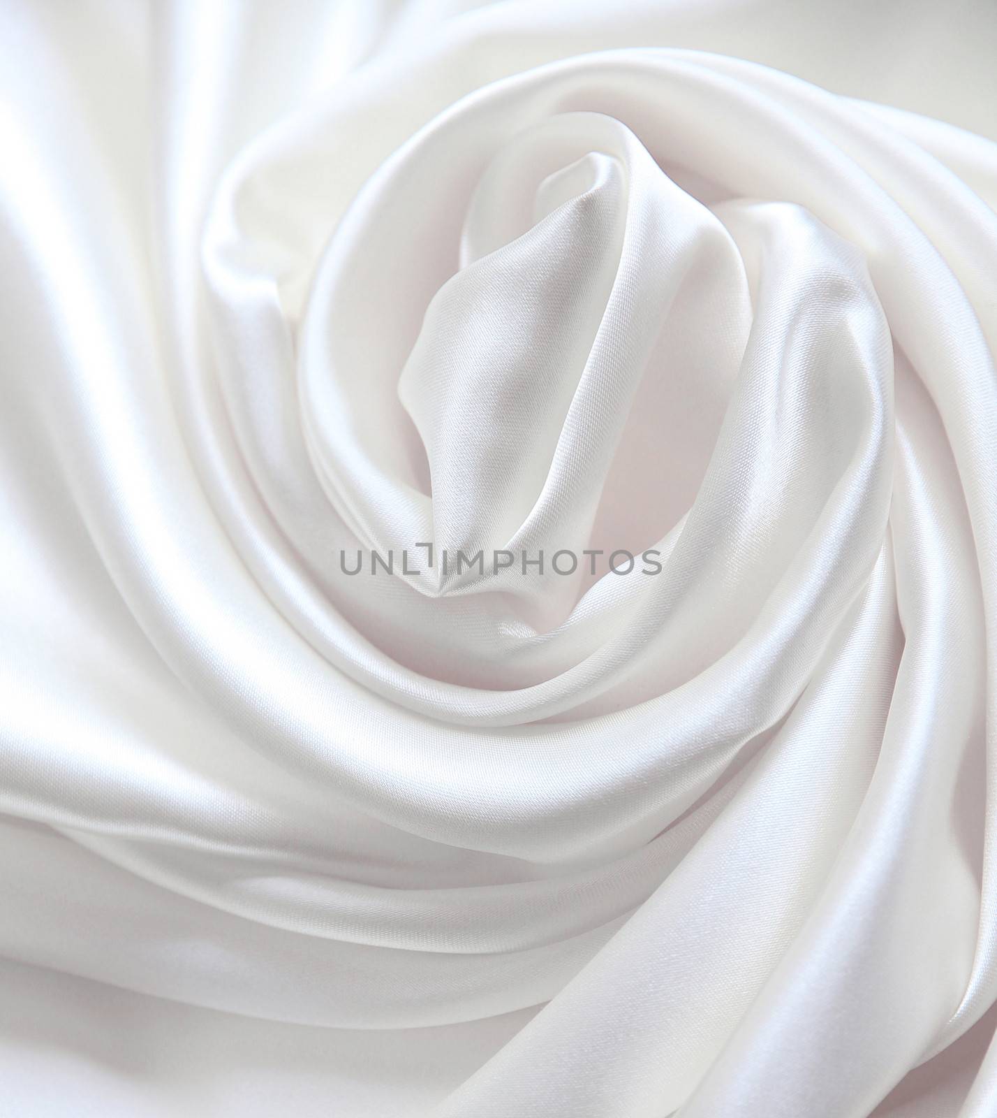 Smooth elegant white silk can use as wedding background 