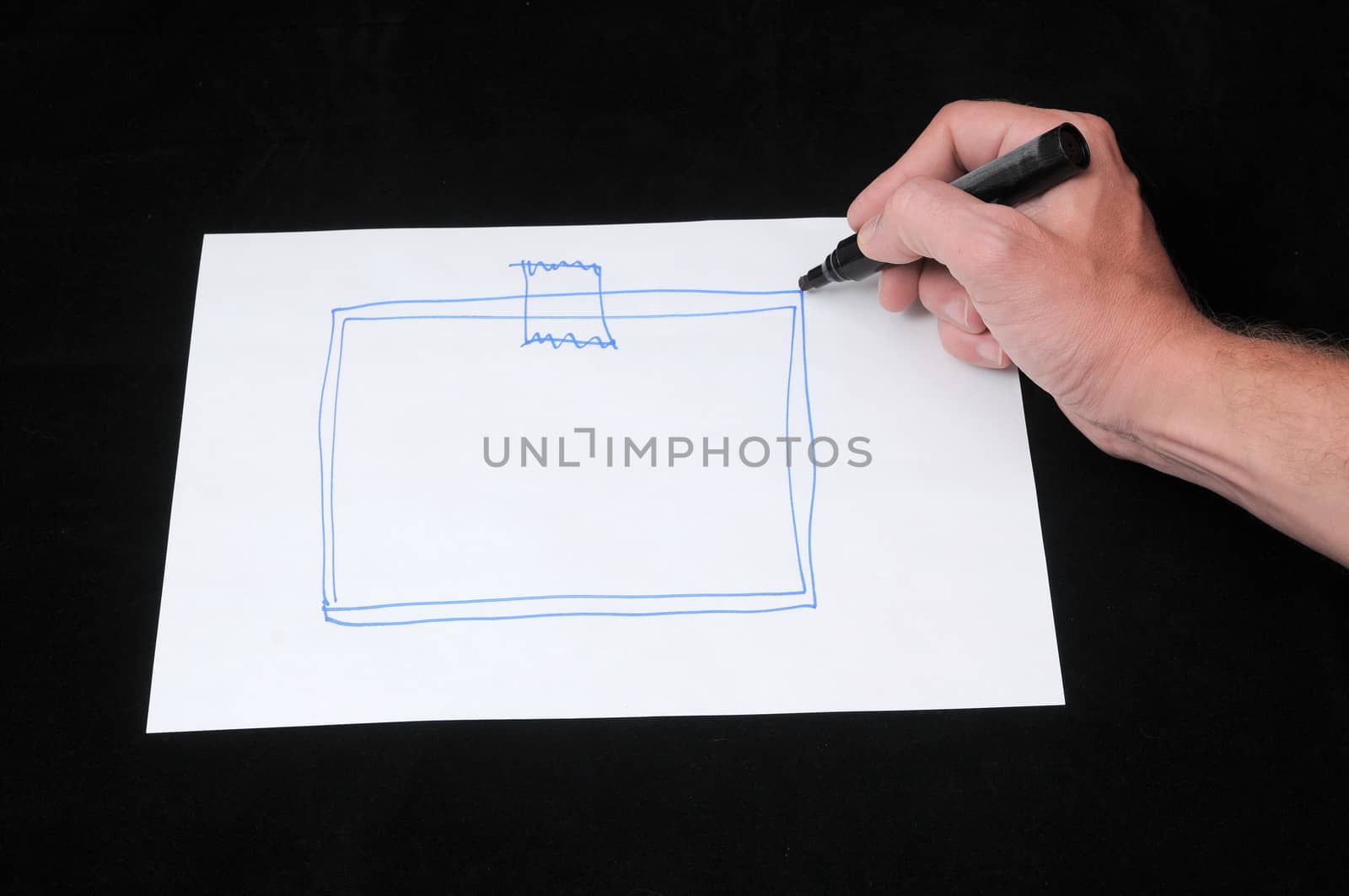 Drawing on a White Paper by underworld