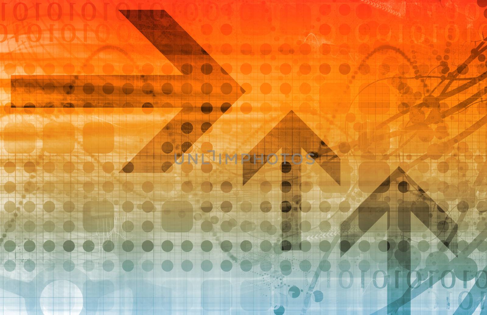 Business Finance and Technology as a Art Abstract