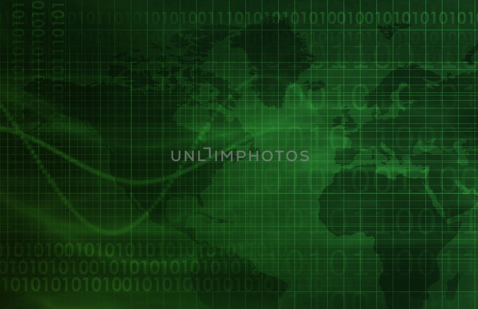 Internet World Wide Web Abstract Tech Background