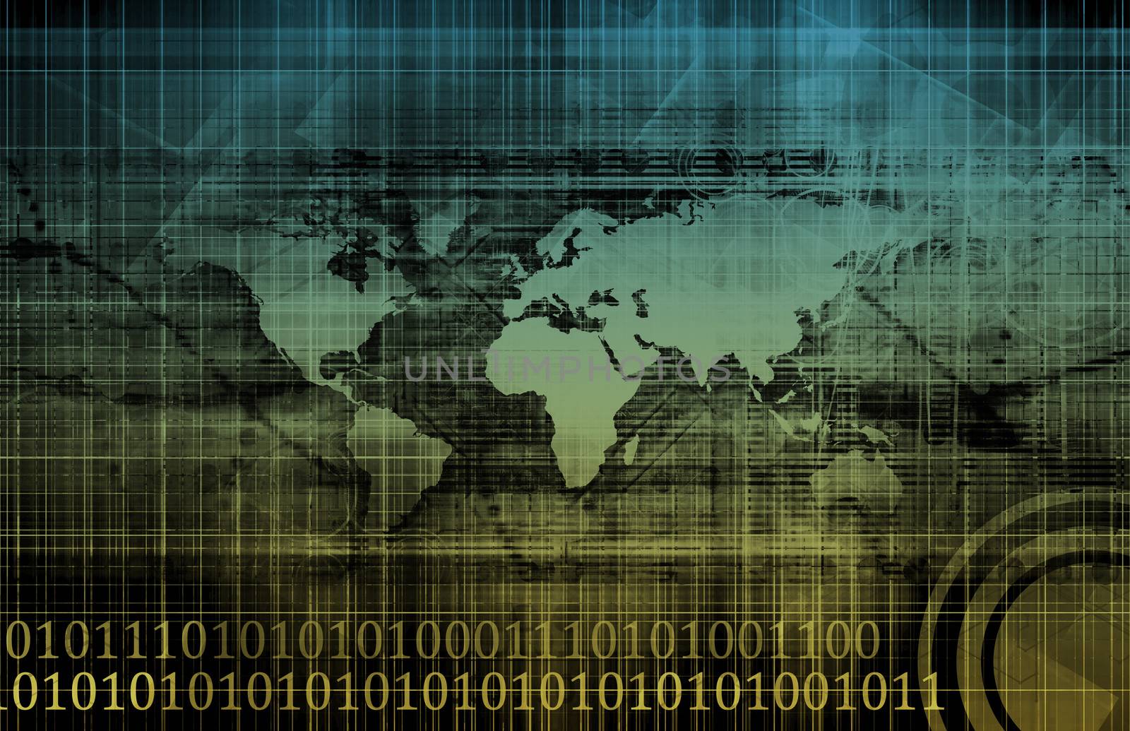 A Technology Industry Network As a Wallpaper