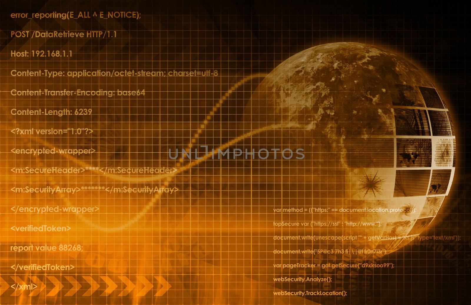 A Technology Industry Network As a Wallpaper