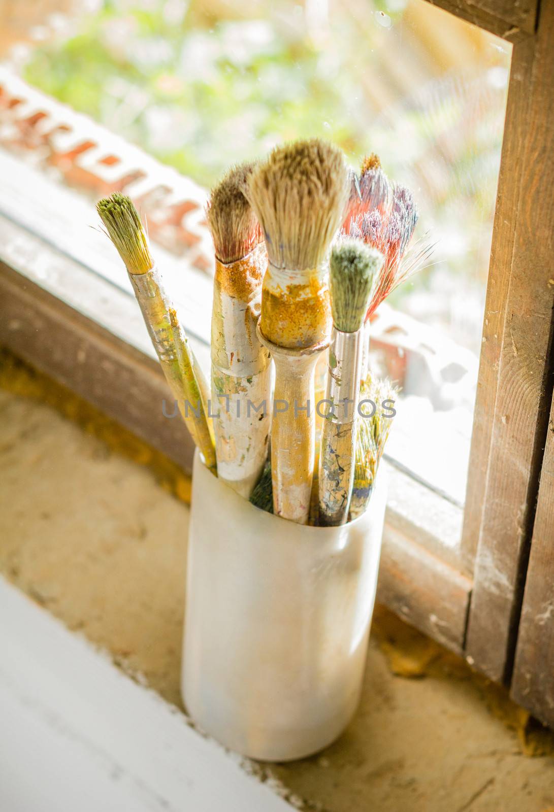 Set of paint brushes by doble.d