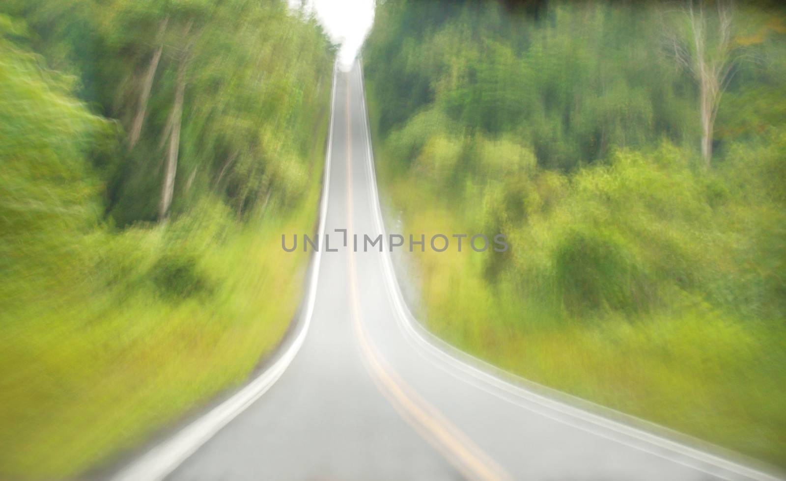 Highway in motion blur  by Exsodus