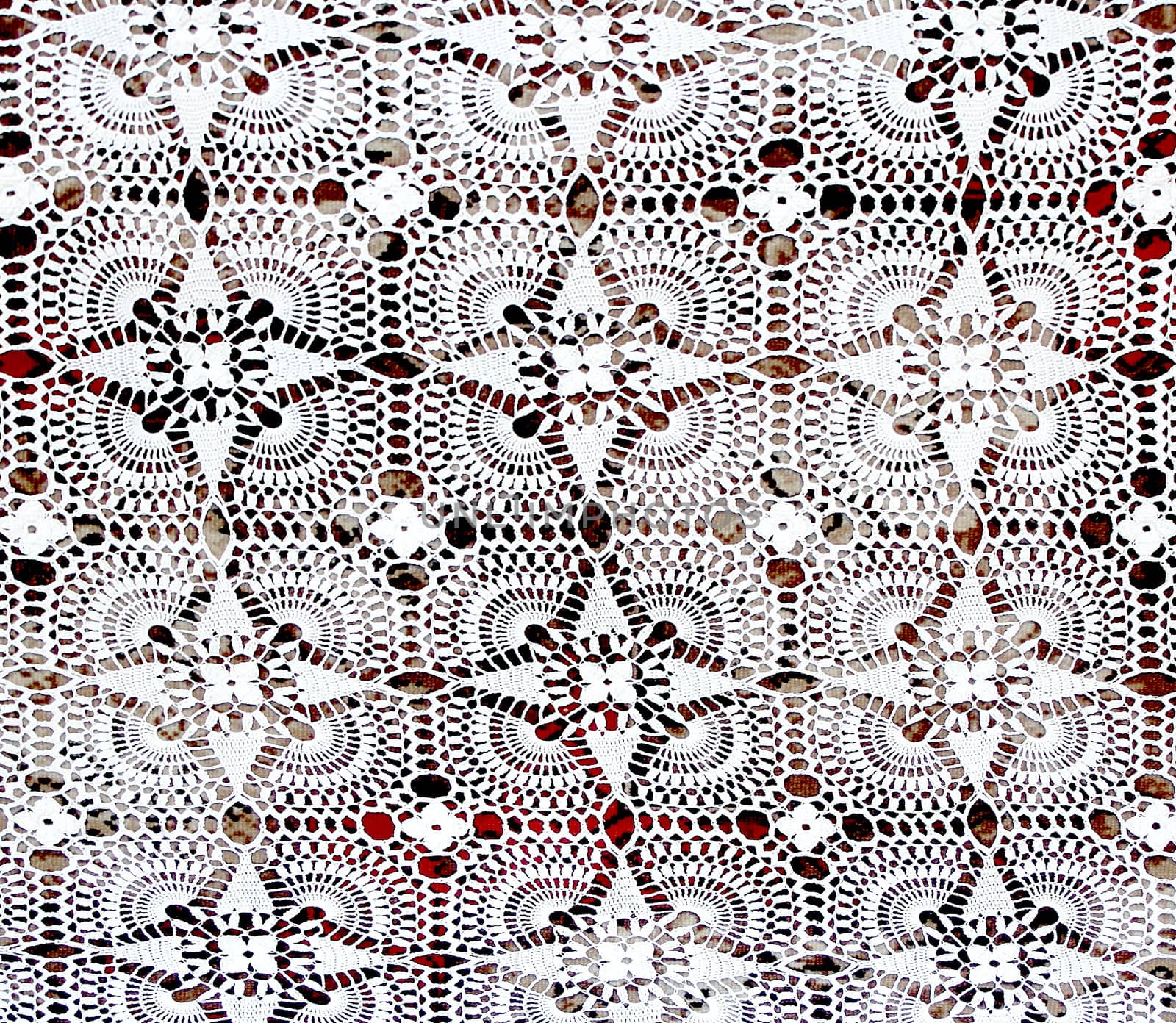 Image of beautiful white ornate background textile