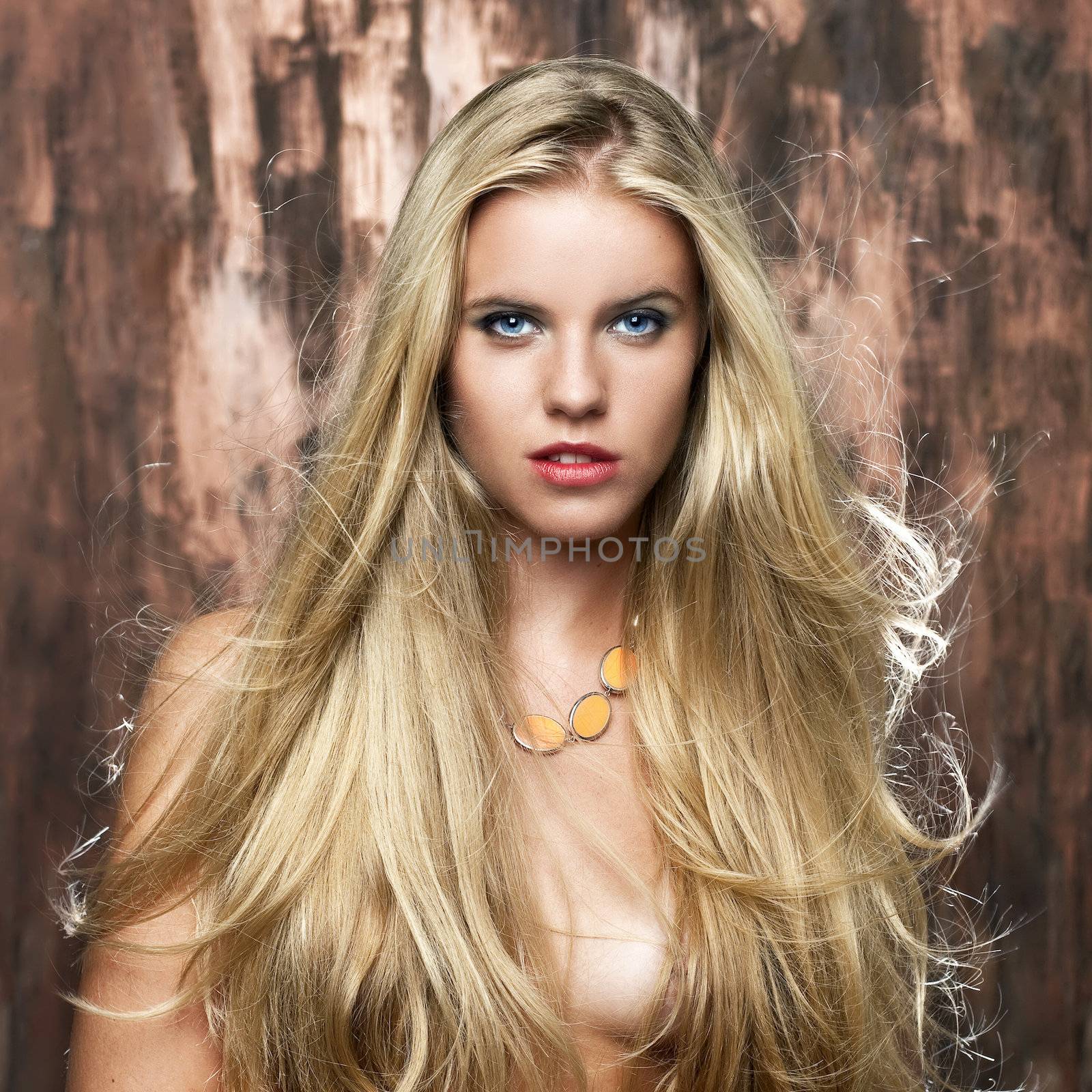 Portrait of beautiful blonde women by andersonrise