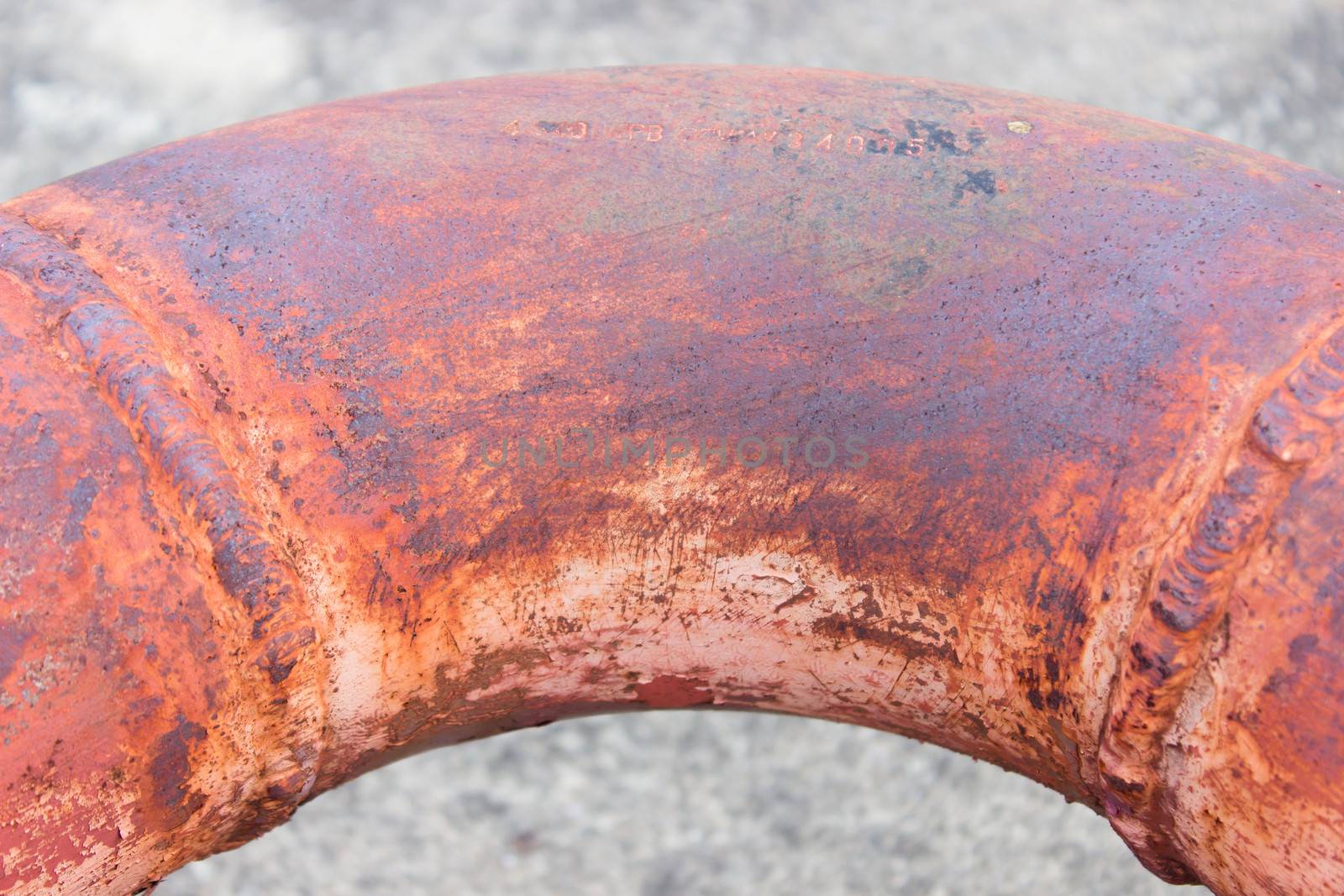 Rusty pipe