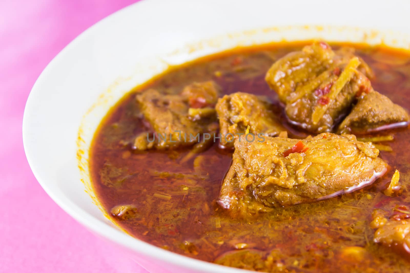 Gang Hang Lay  traditional Burmese pork curry with ginger by photo2life