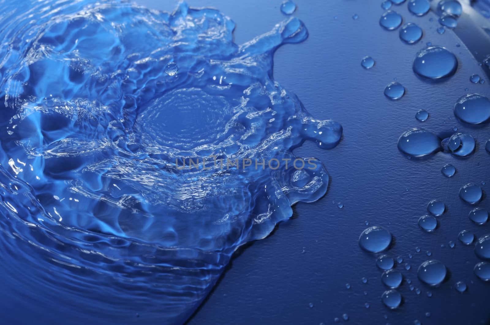 Blue Water Drops by underworld