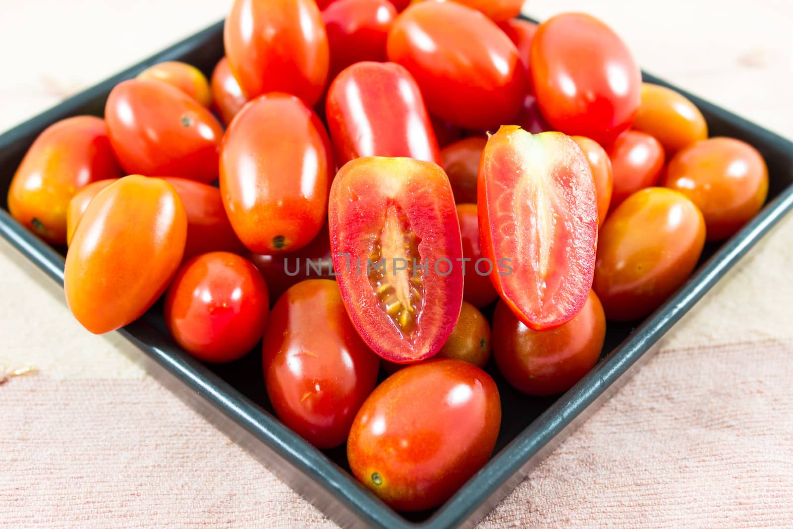 Fresh  cherry tomato by photo2life