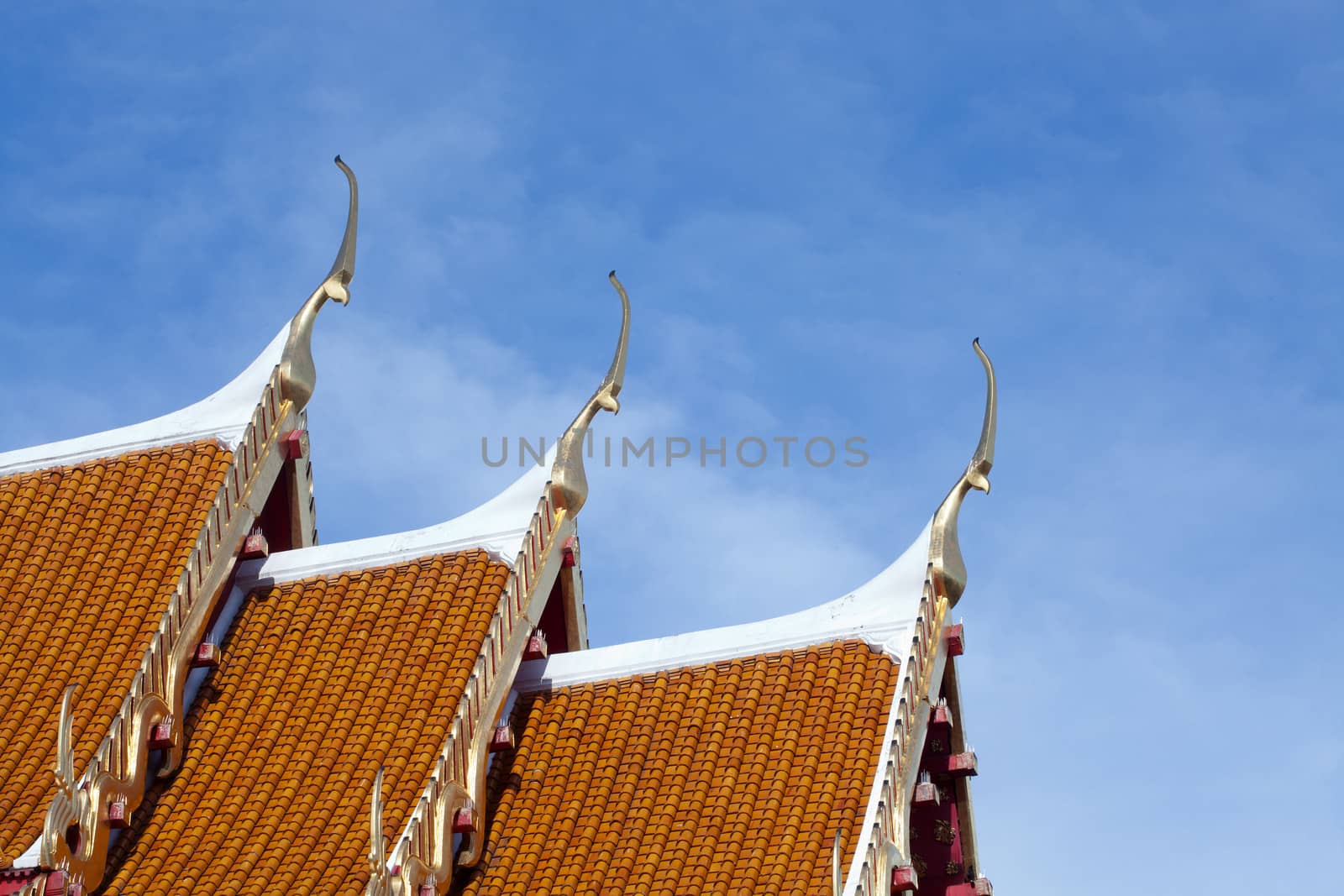 Thai Temple Roofs