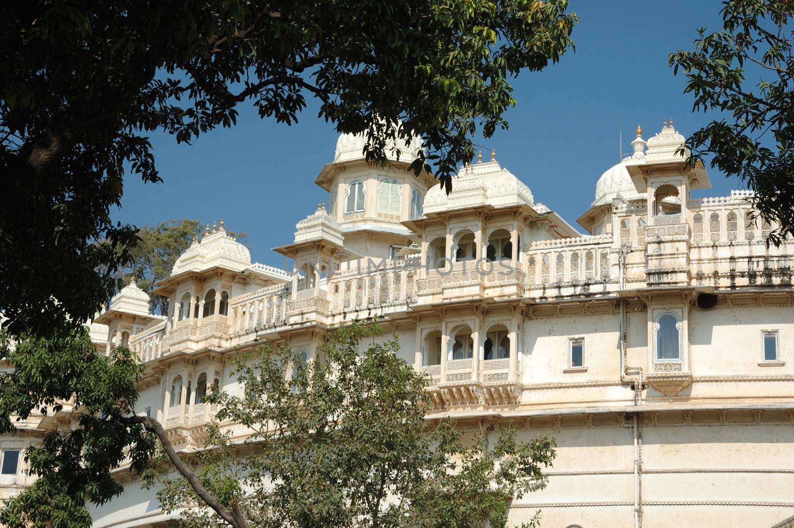 City palace,complex in Udaipur,Rajasthan,India