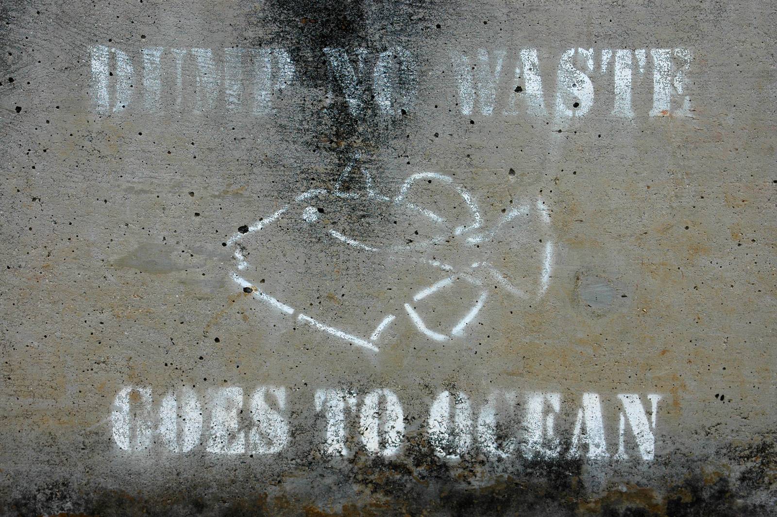 Dump No Waste Sign by mrdoomits
