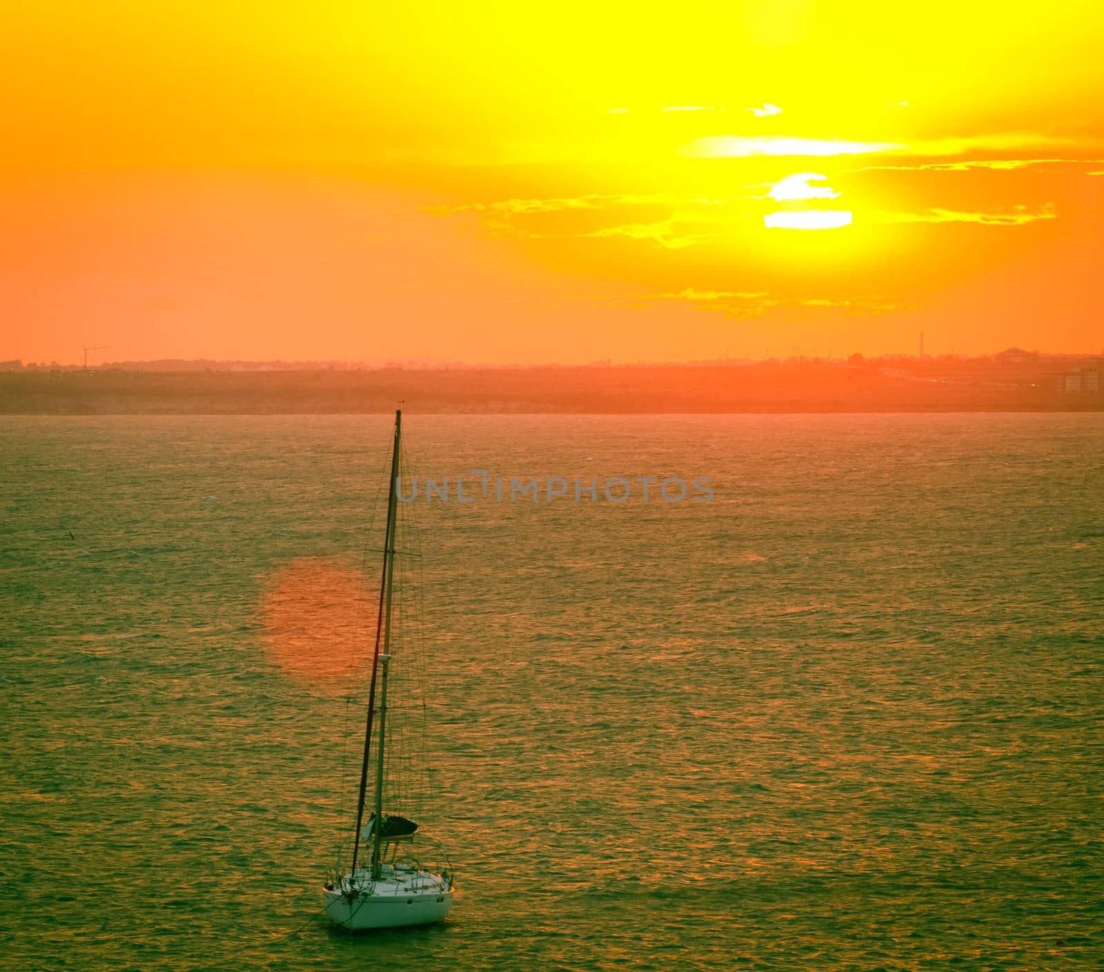 Sea sunset