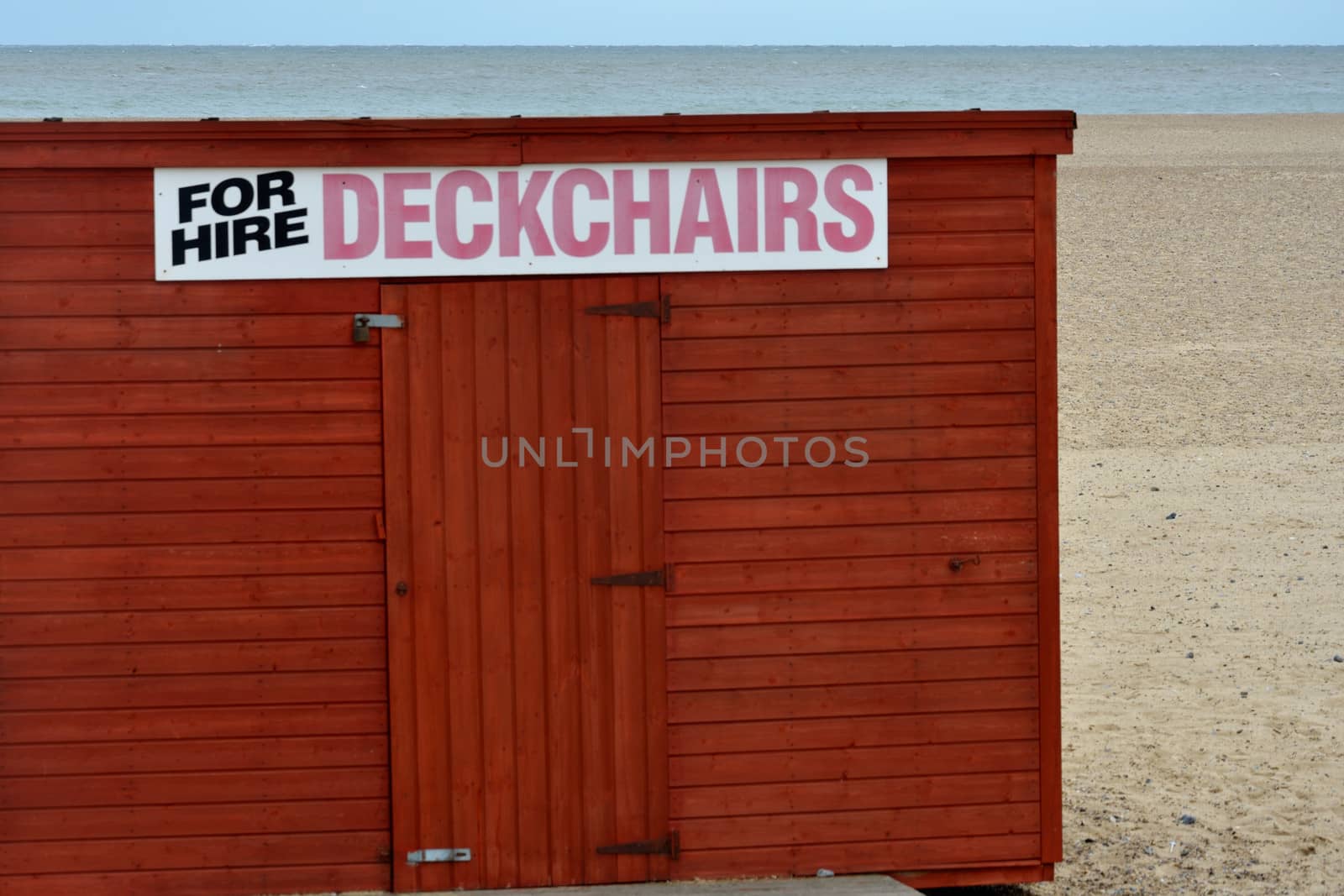 Deckchair hire shed