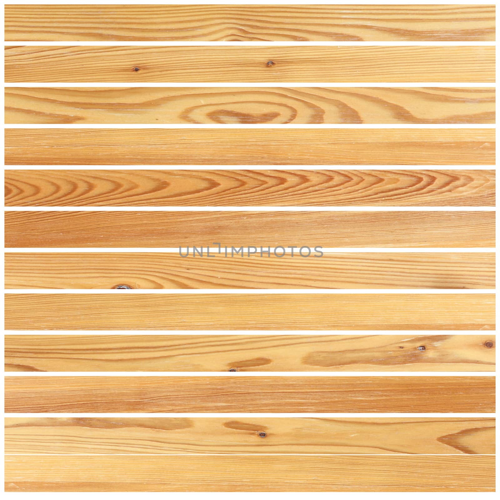 wooden boards isolated over white background forming parquet design