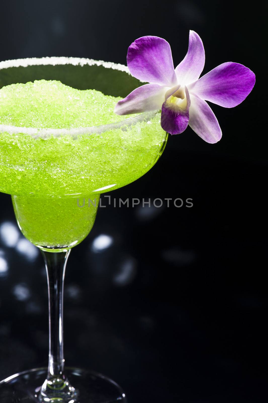Green margarita cocktail by 3523Studio