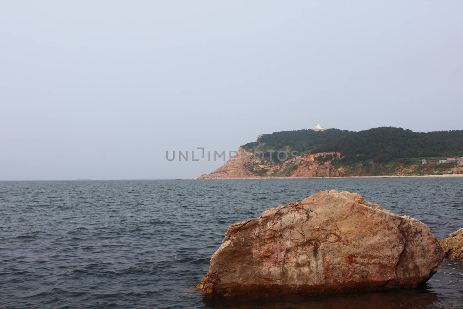 landscape of seashore ,photo taken in changdao island,shandong province ,china.