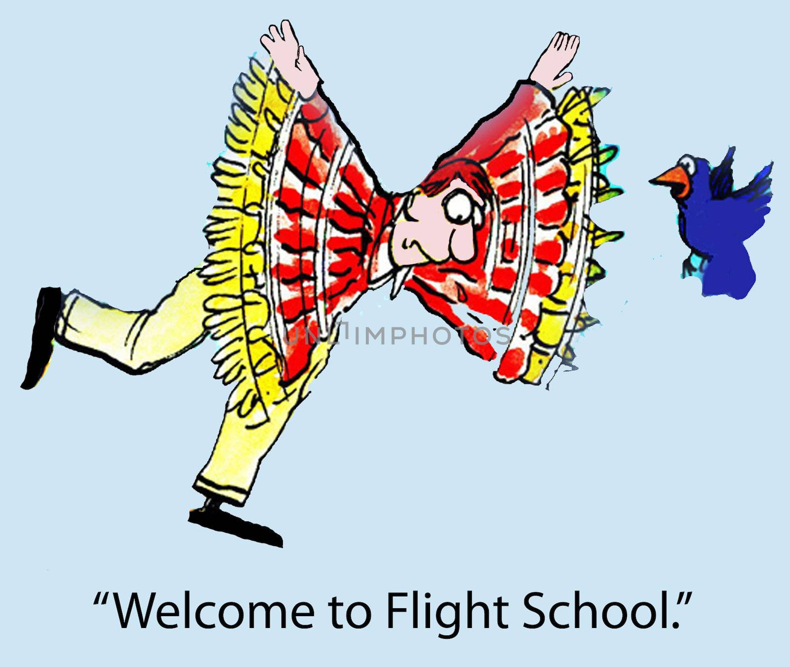 "Welcome to Flight School."