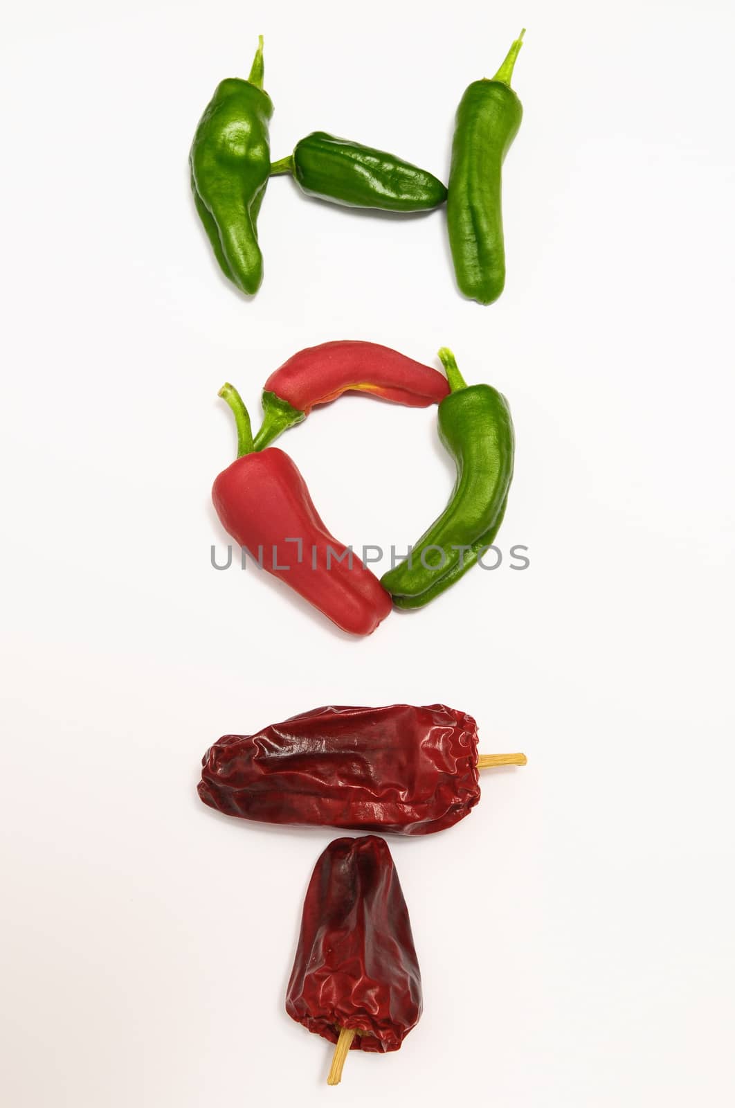 Some Very Hot Chili Peppers Ready to Cook