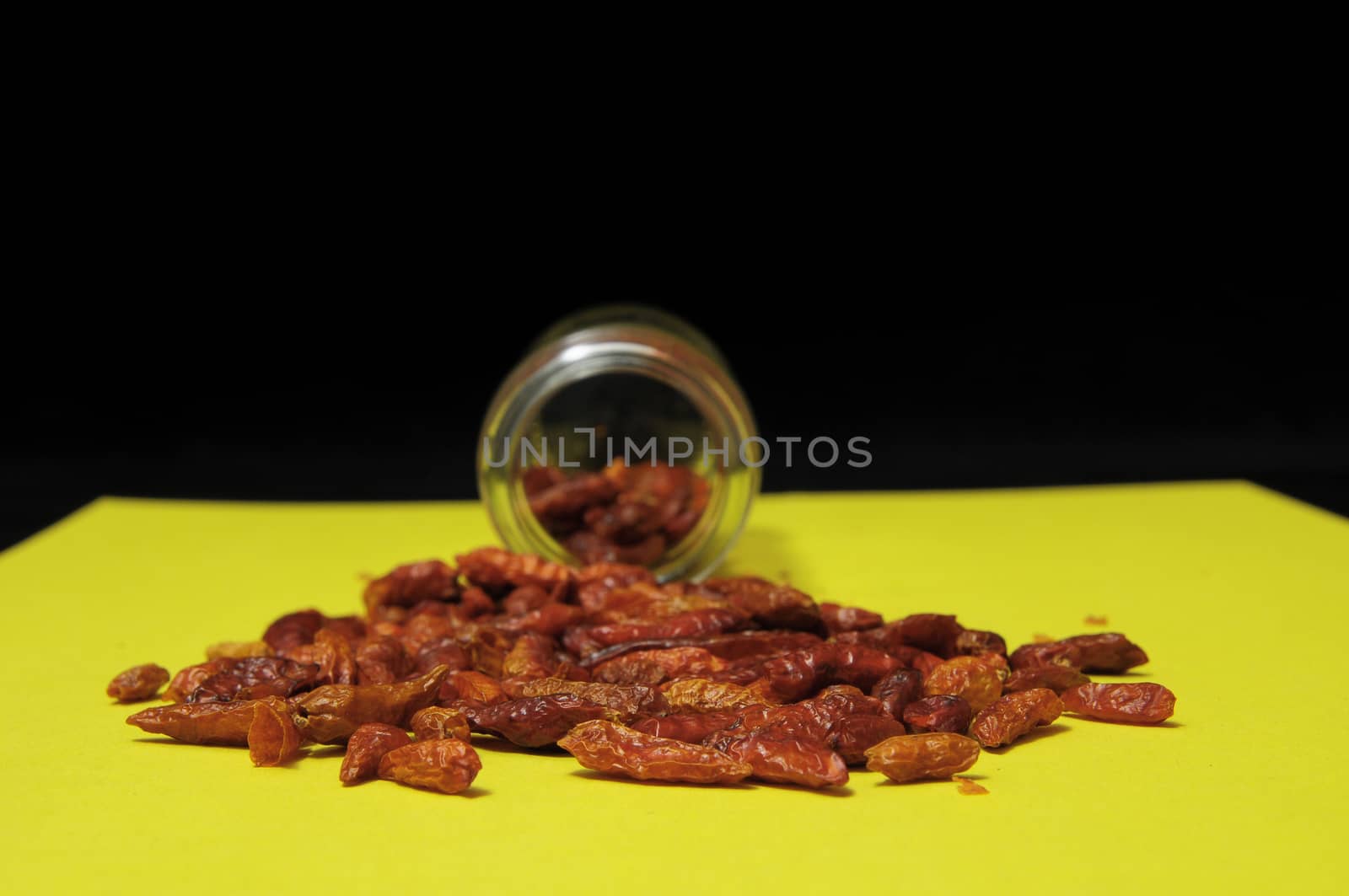 Some Very Hot Chili Peppers Ready to Cook