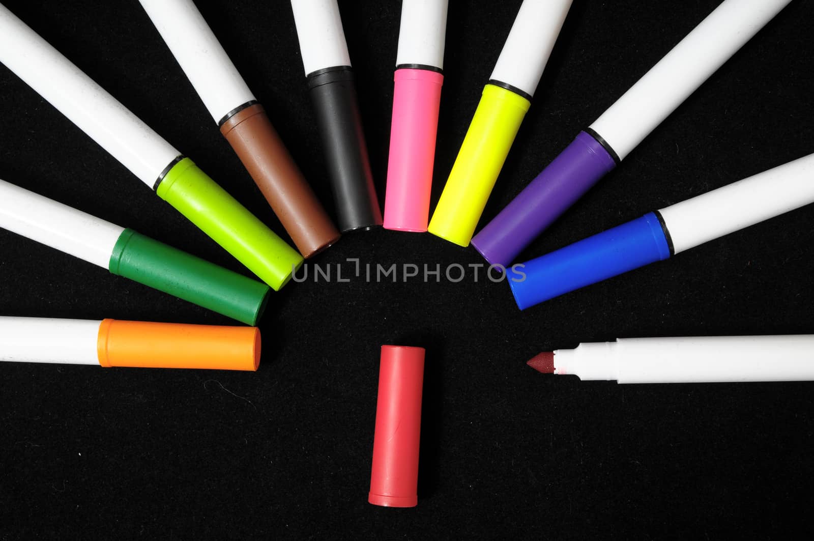 Colored Ink Markers  by underworld