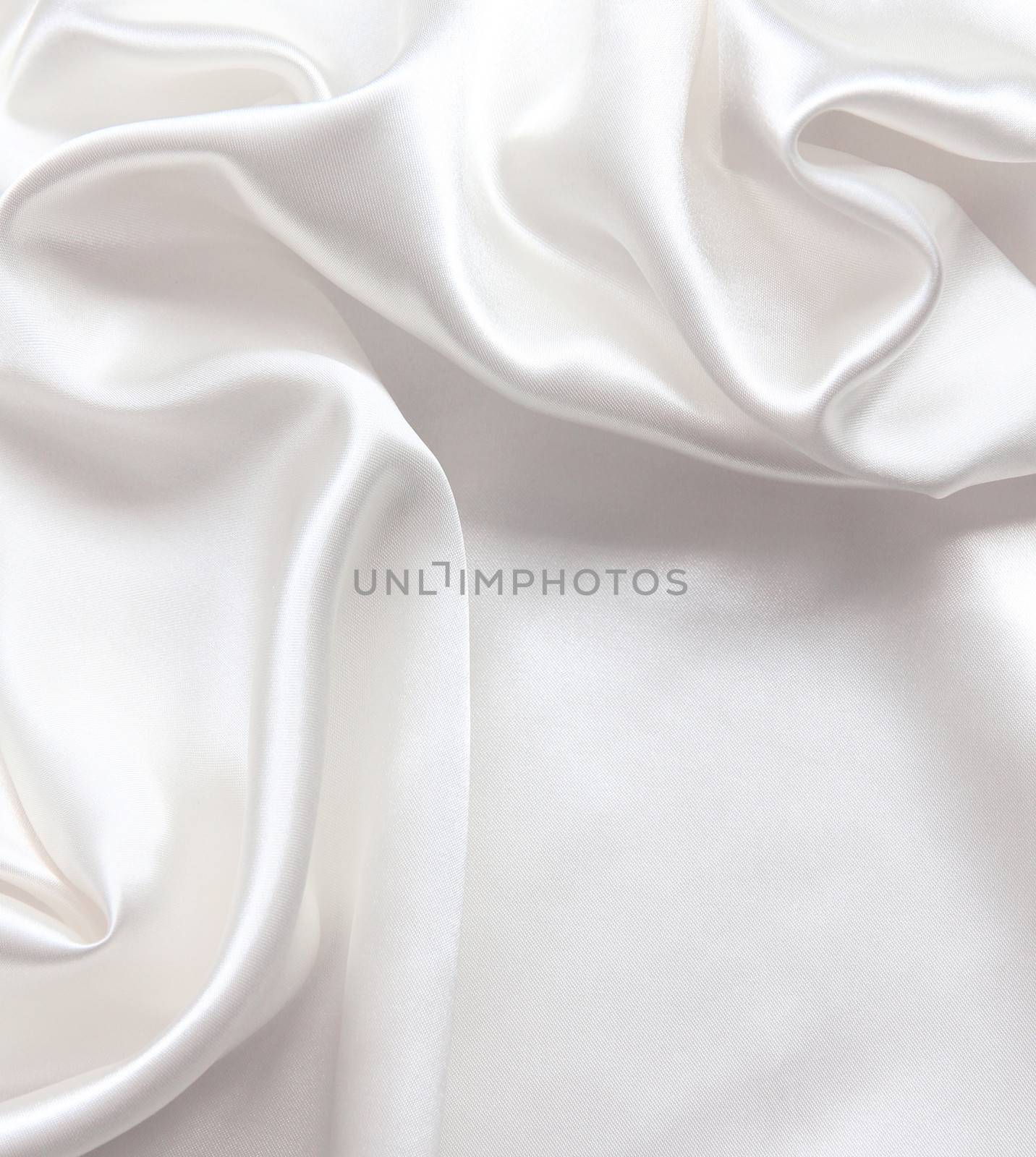Smooth elegant white silk can use as wedding background 