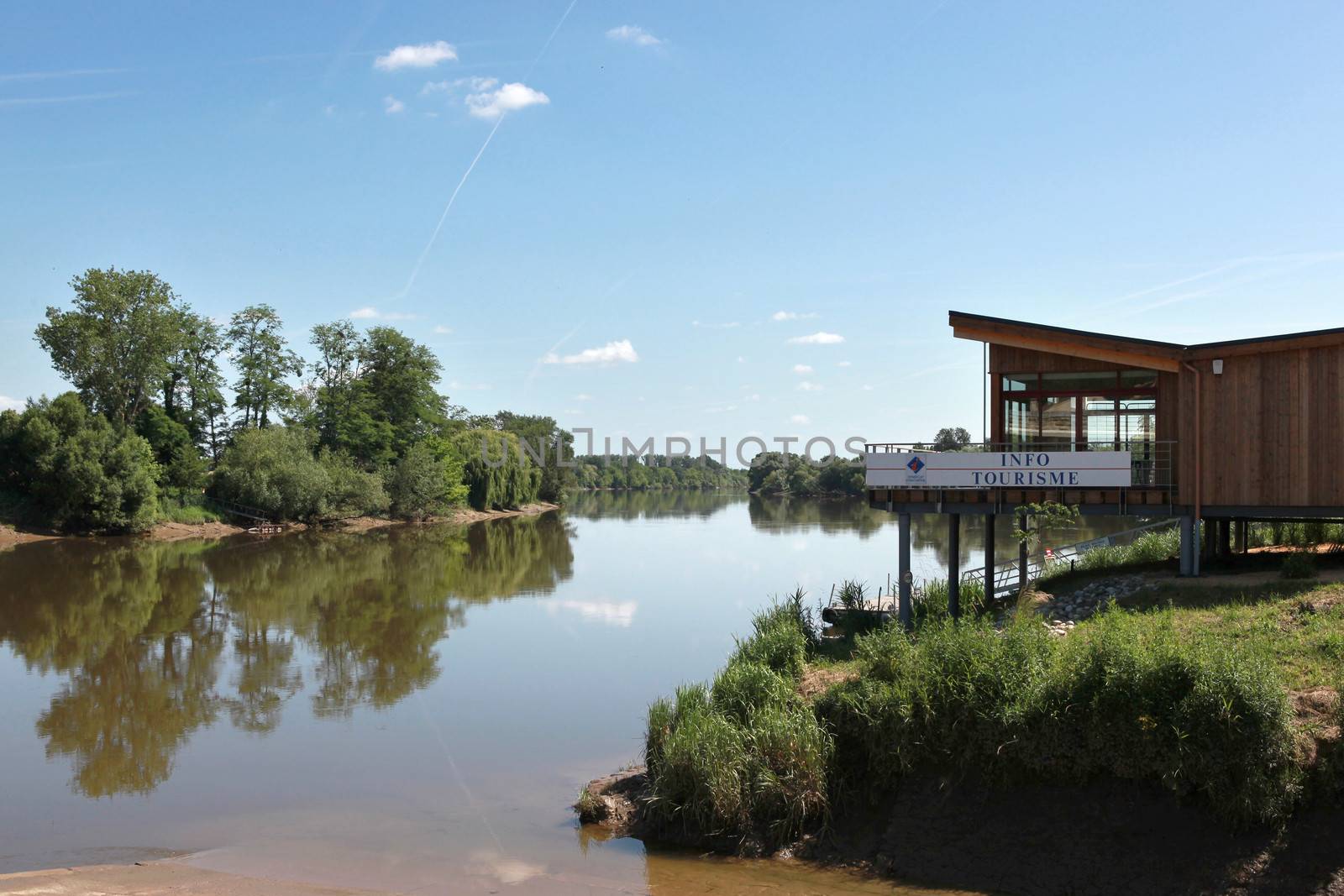 House by a river