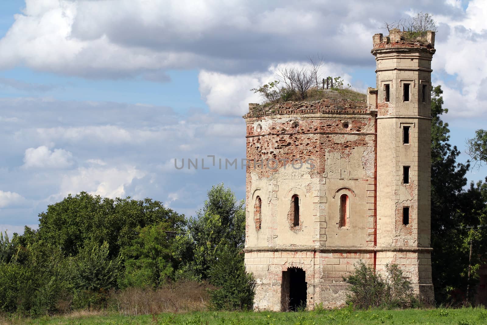 old tower eastern Europe Serbia by goce