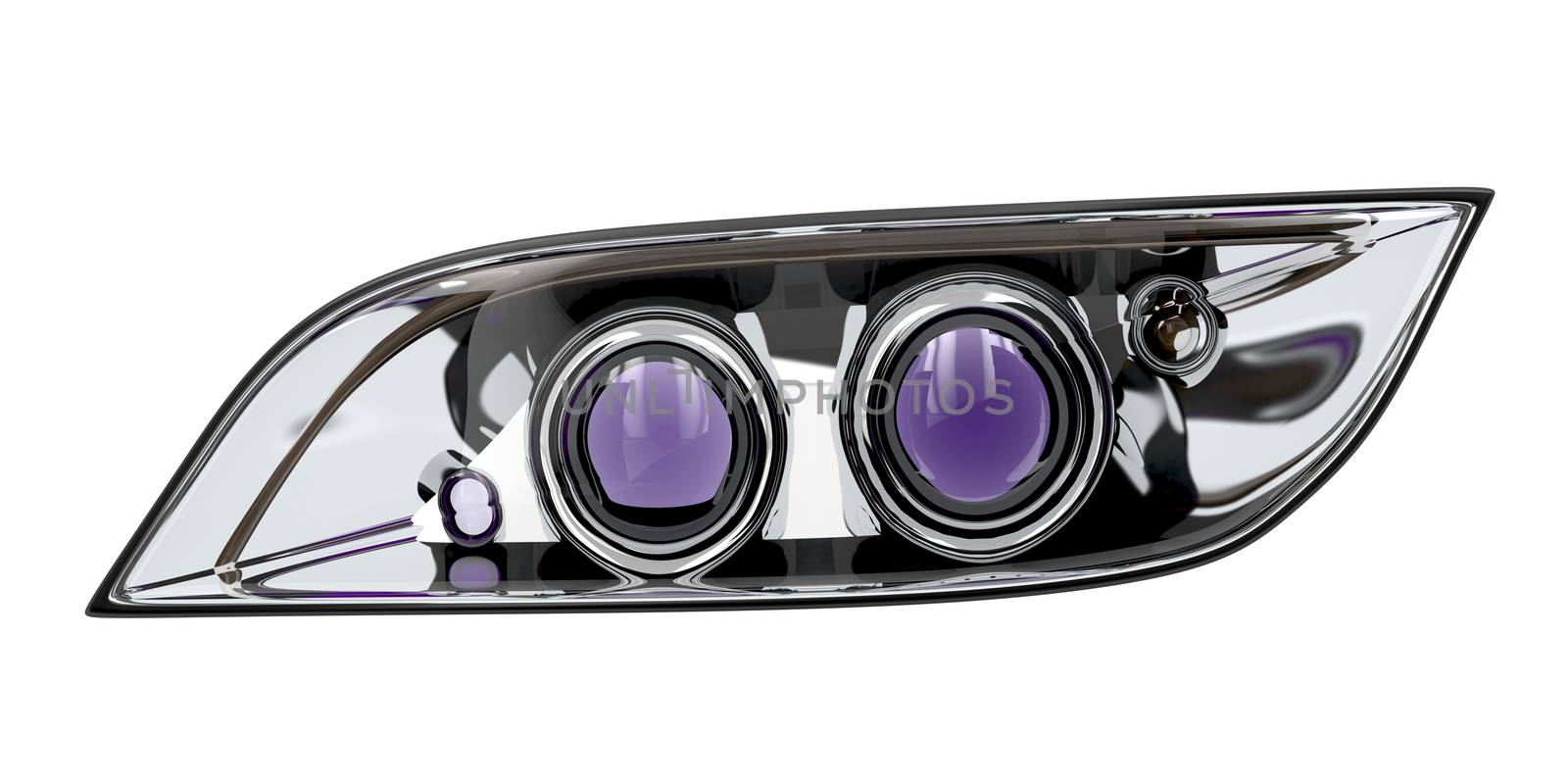 Car headlight by magraphics